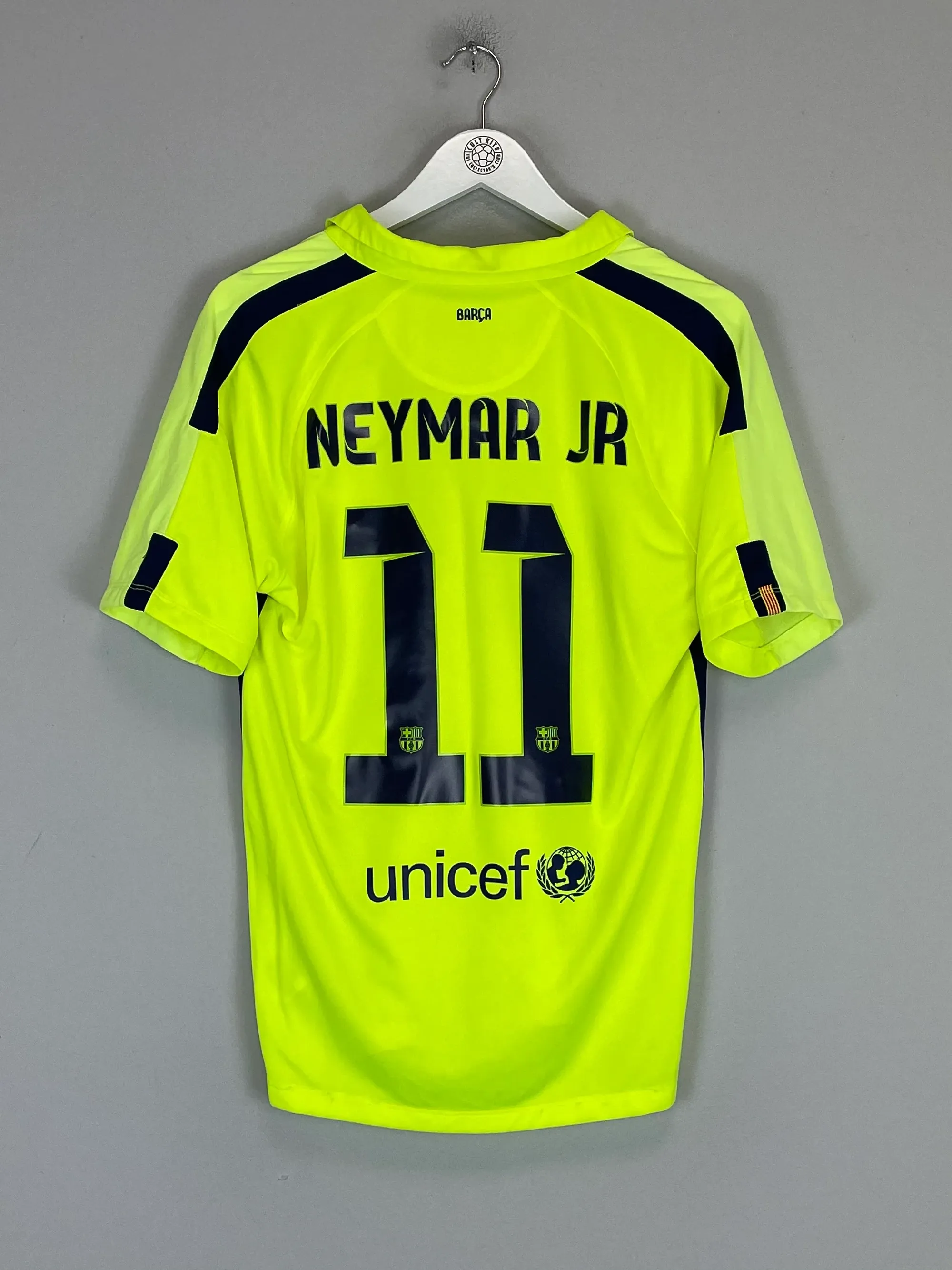 Nike FC Barcelona NEYMAR JR 11 DRI-FIT上下 2014/15 BARCELONA NEYMAR JR #11 THIRD SHIRT (M) NIKE | CULT KITS