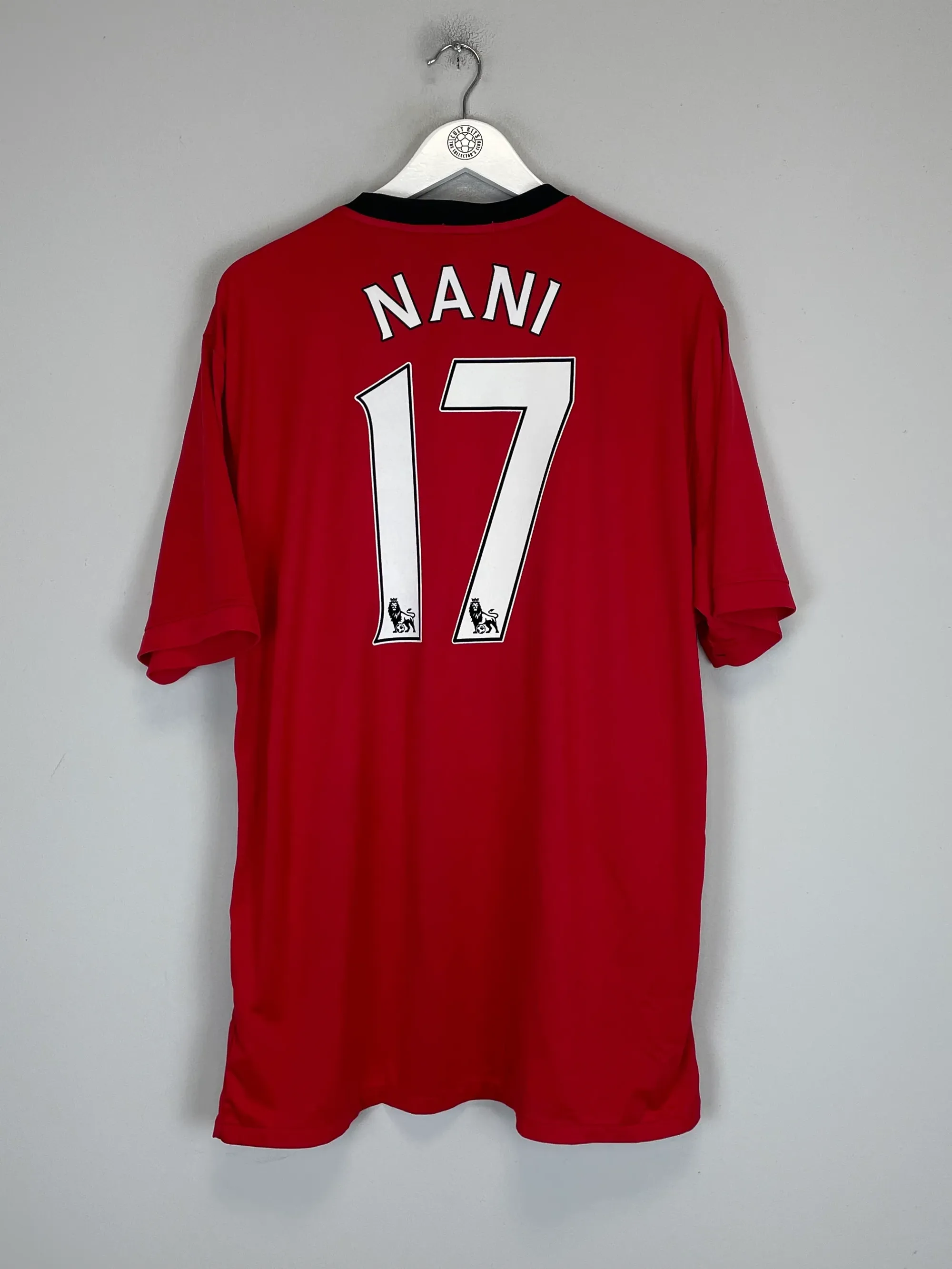 2009/10 MANCHESTER UNITED NANI #17 HOME SHIRT (XXXL) NIKE | Cult Kits