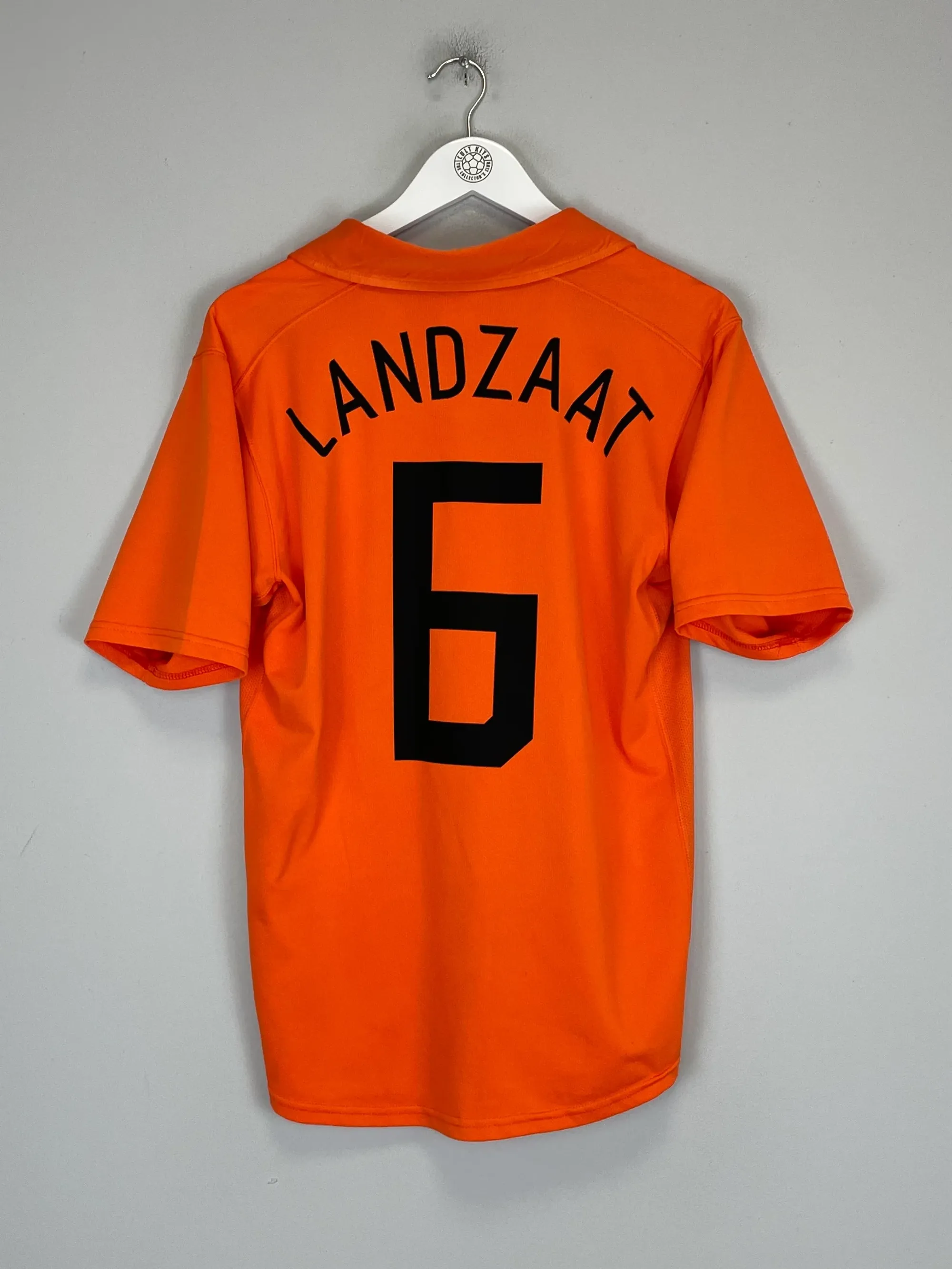 2006/08 NETHERLANDS LANDZAAT #6 HOME SHIRT (M) NIKE | Cult Kits
