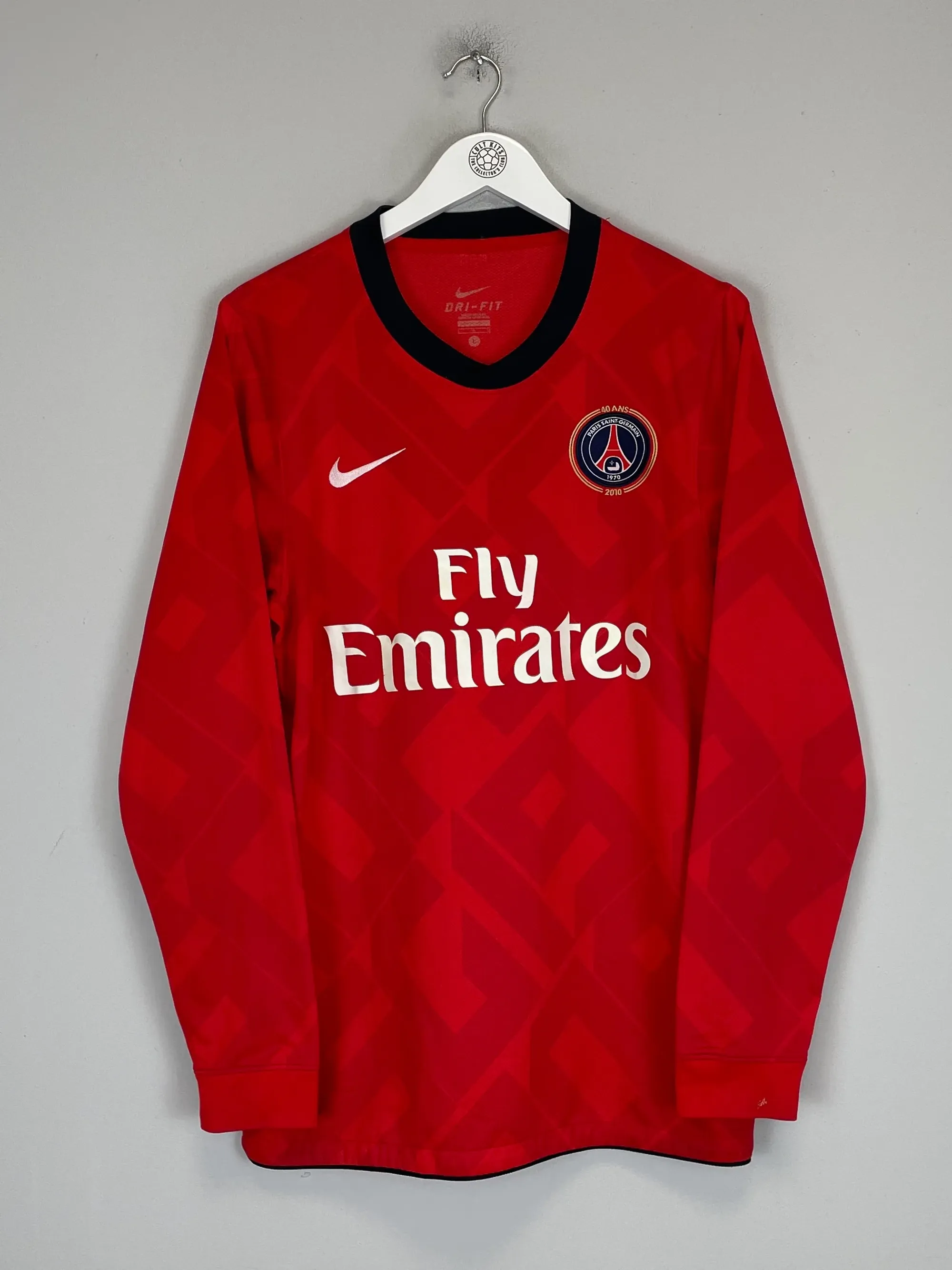 2010/12 PSG *PLAYER ISSUE* 40 YEAR THIRD SHIRT (L) NIKE | Cult Kits