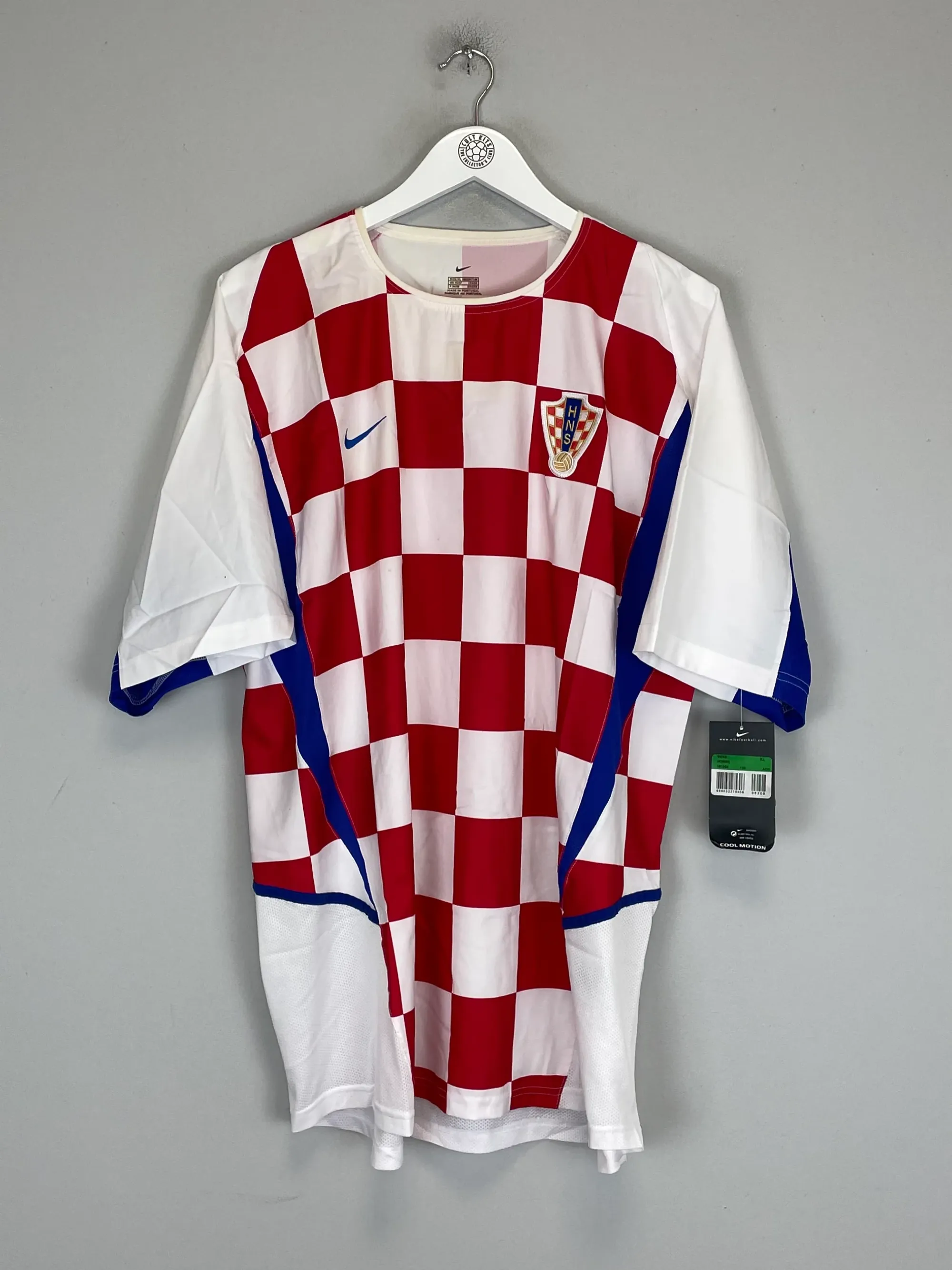 2002/04 CROATIA *BNWT* HOME SHIRT (XL) NIKE | CULT KITS