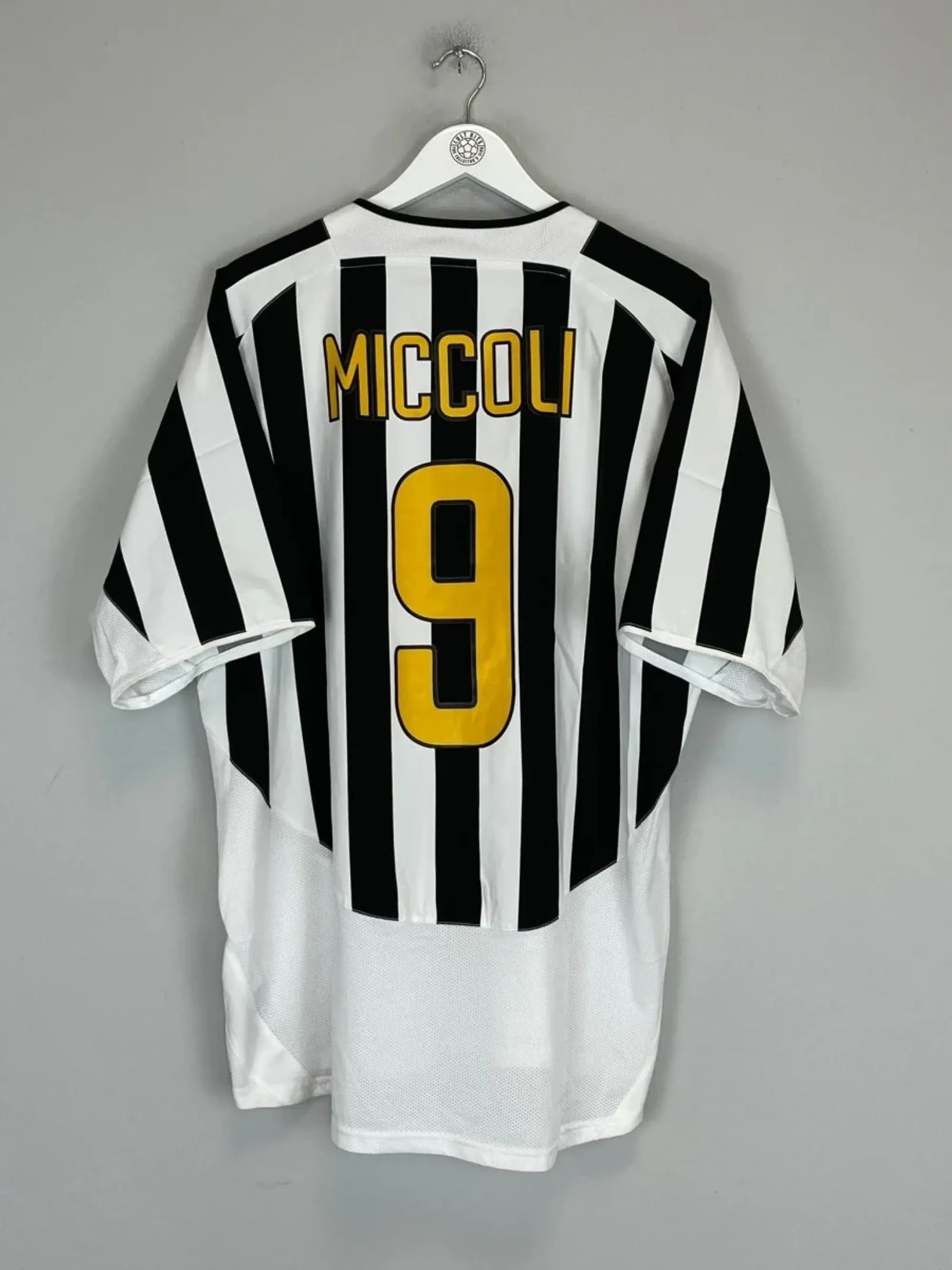 2003/04 JUVENTUS MICCOLI #9 HOME SHIRT (XL) NIKE | CULT KITS