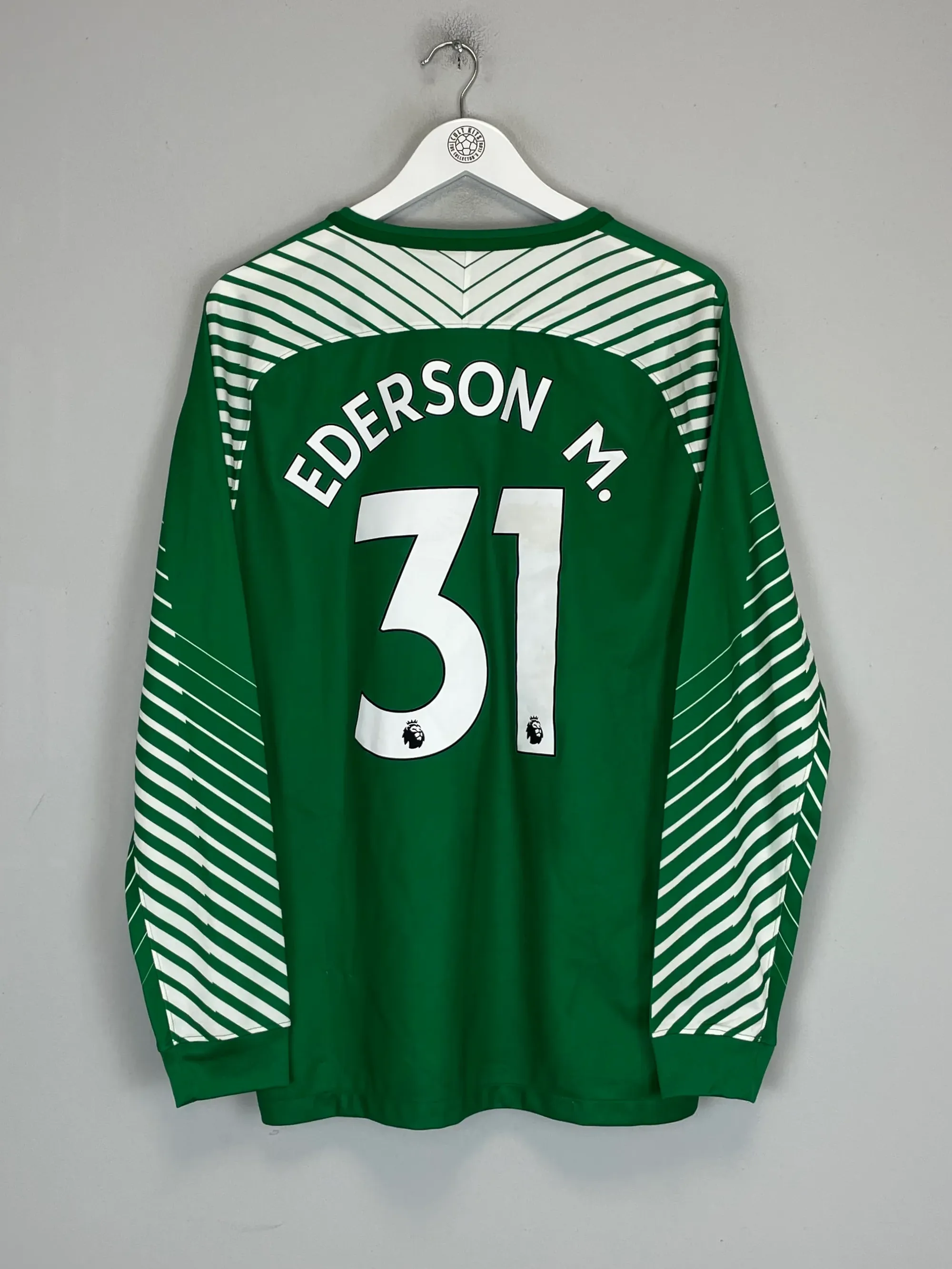2017/18 MANCHESTER CITY EDERSON #31 GK SHIRT (L) NIKE | Cult Kits