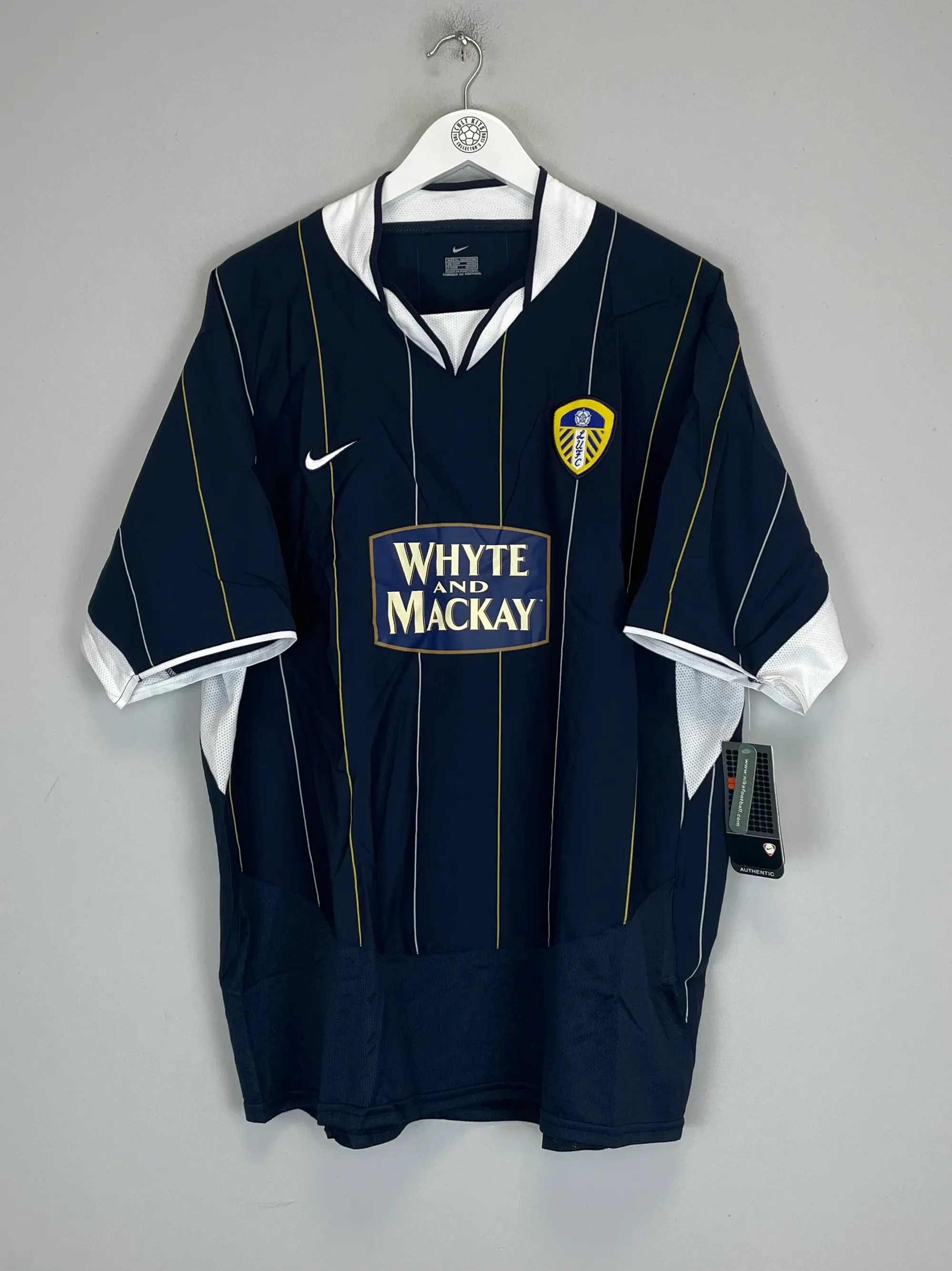 2003/04 LEEDS UNITED *BNWT* AWAY SHIRT (XL) NIKE | Cult Kits