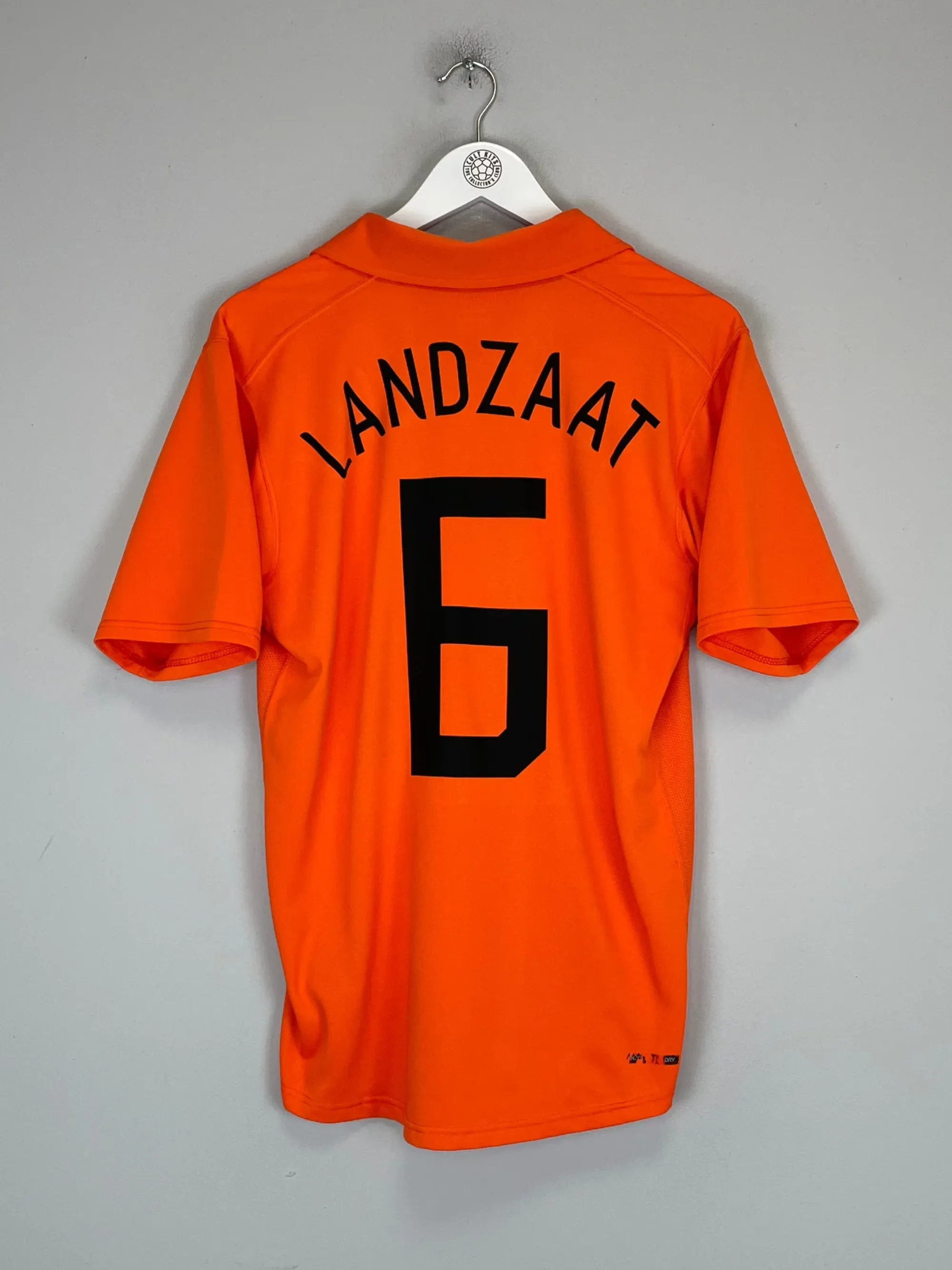 2006/08 NETHERLANDS LANDZAAT #6 HOME SHIRT (M) NIKE | Cult Kits
