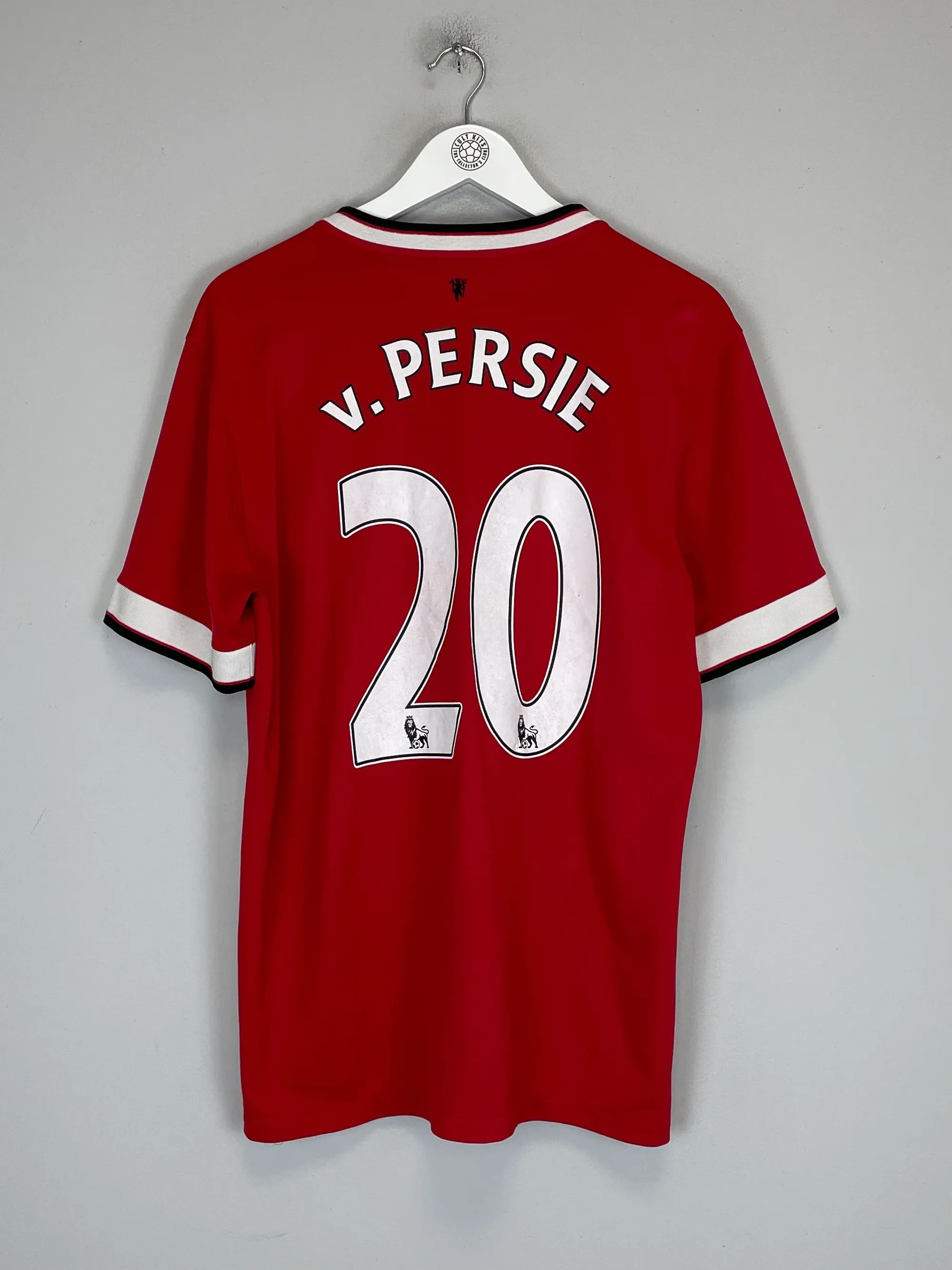 2014/15 MANCHESTER UNITED V.PERSIE #20 HOME SHIRT (L) NIKE | Cult Kits