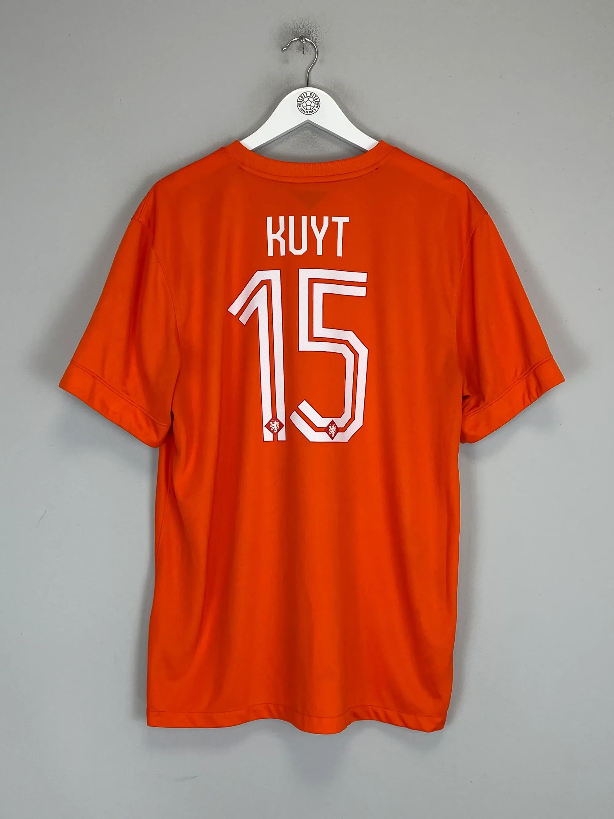 2014/15 NETHERLANDS KUYT #15 HOME SHIRT (XL) NIKE | CULT KITS