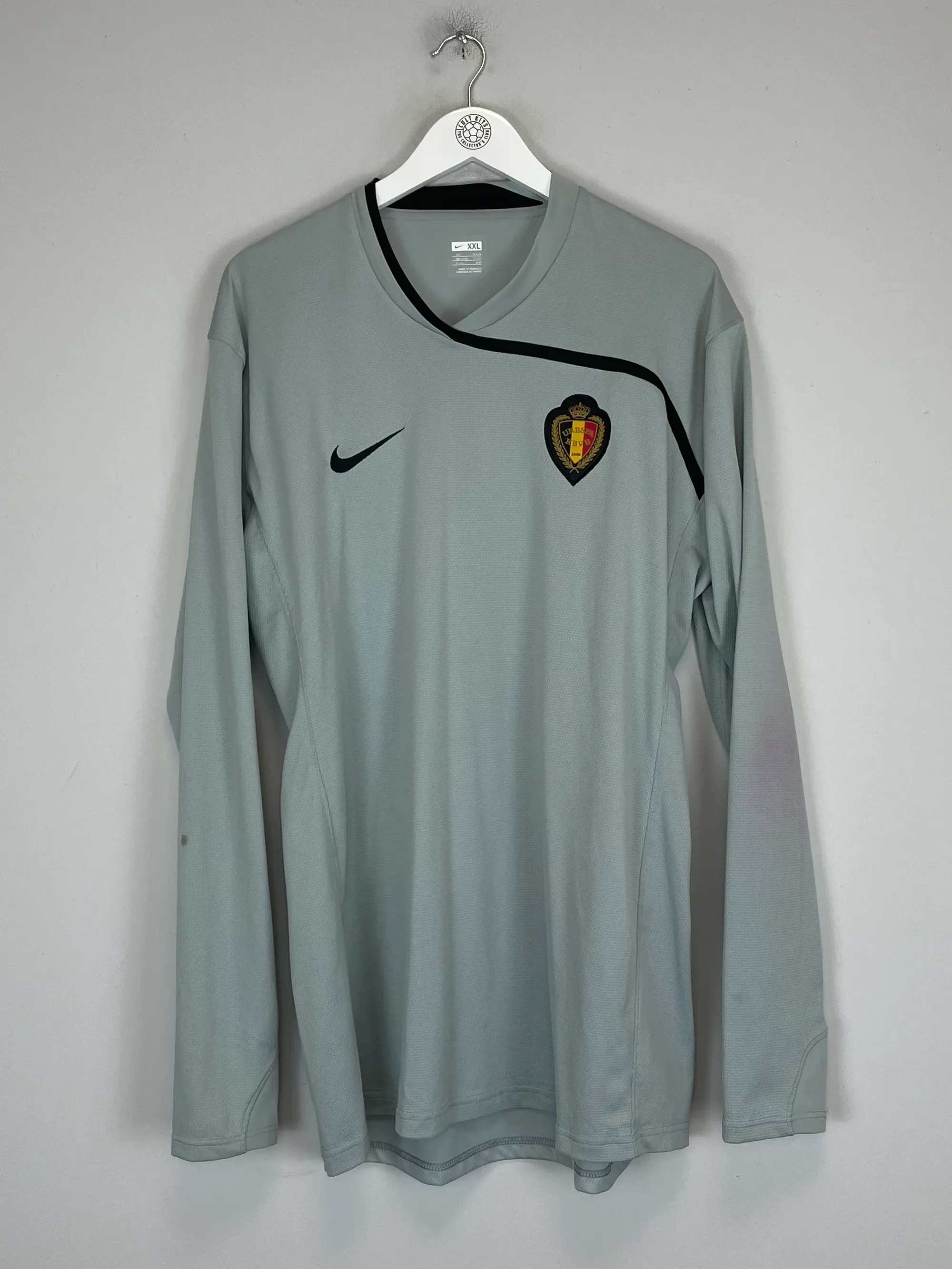 2008/09 BELGIUM *PLAYER ISSUE* GK SHIRT (XXL) NIKE | Cult Kits