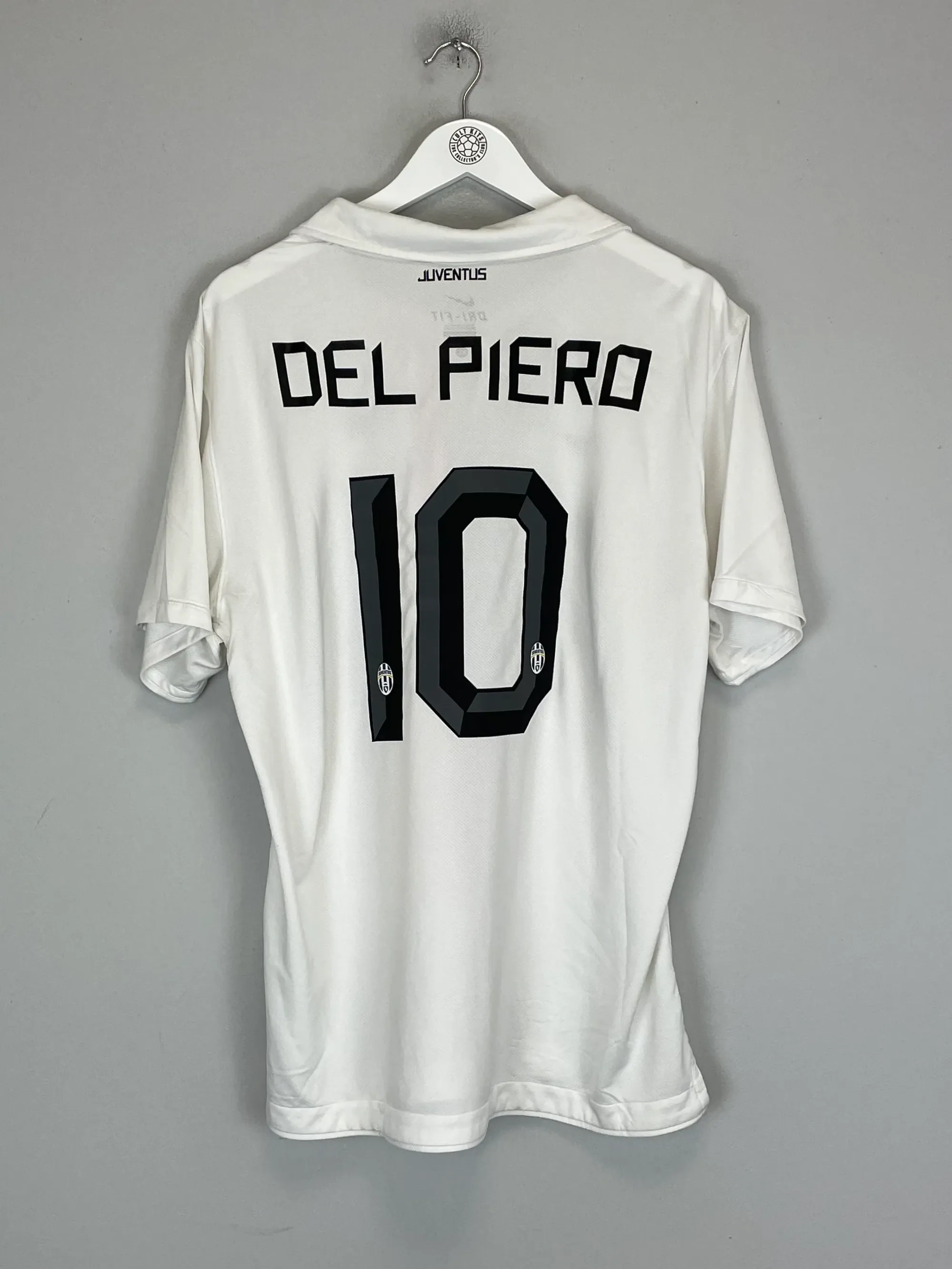 2010/12 JUVENTUS DEL PIERO #10 AWAY SHIRT (XL) NIKE | Cult Kits