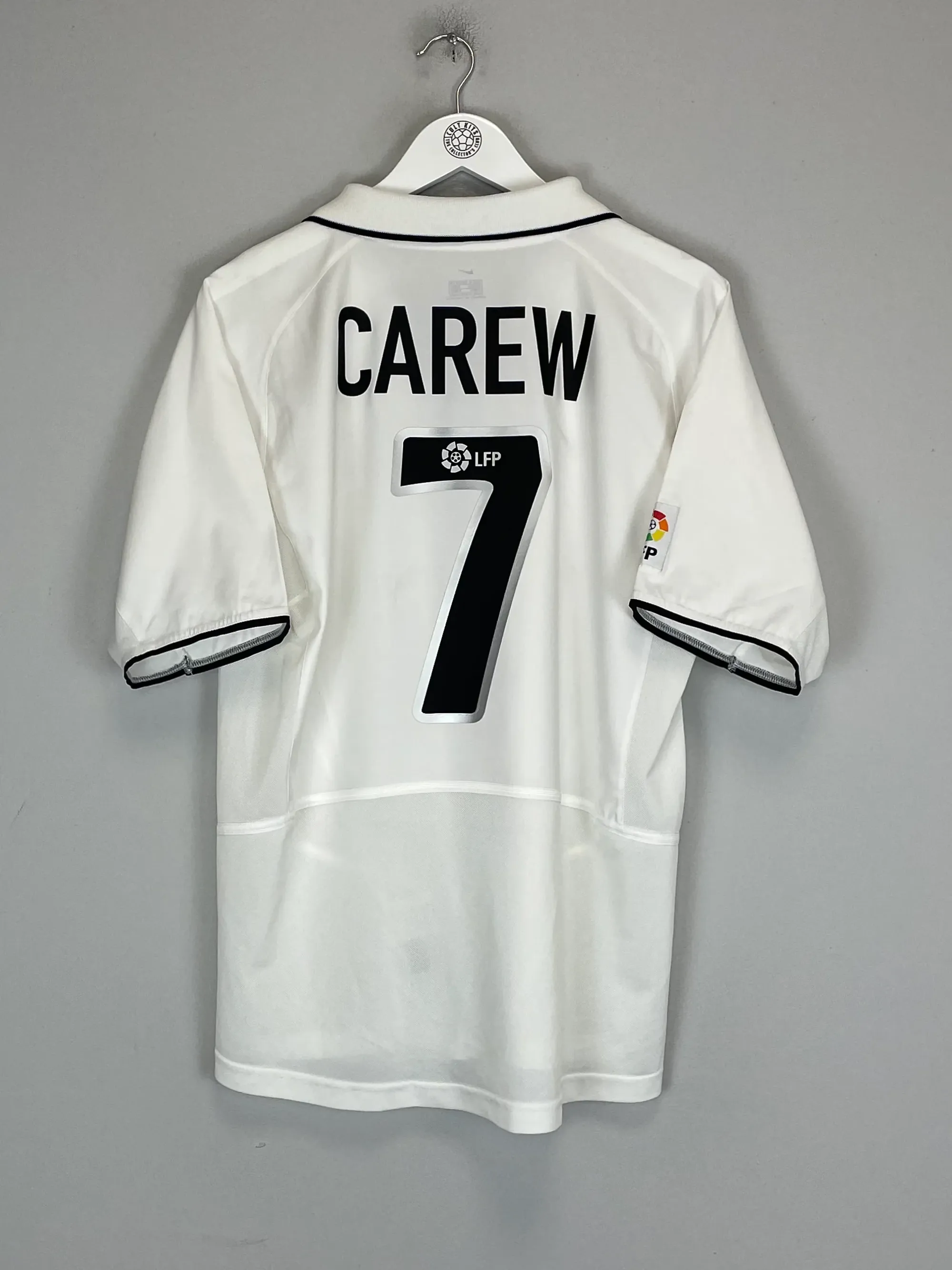 2002/03 VALENCIA CAREW #7 HOME SHIRT (M) NIKE | Cult Kits