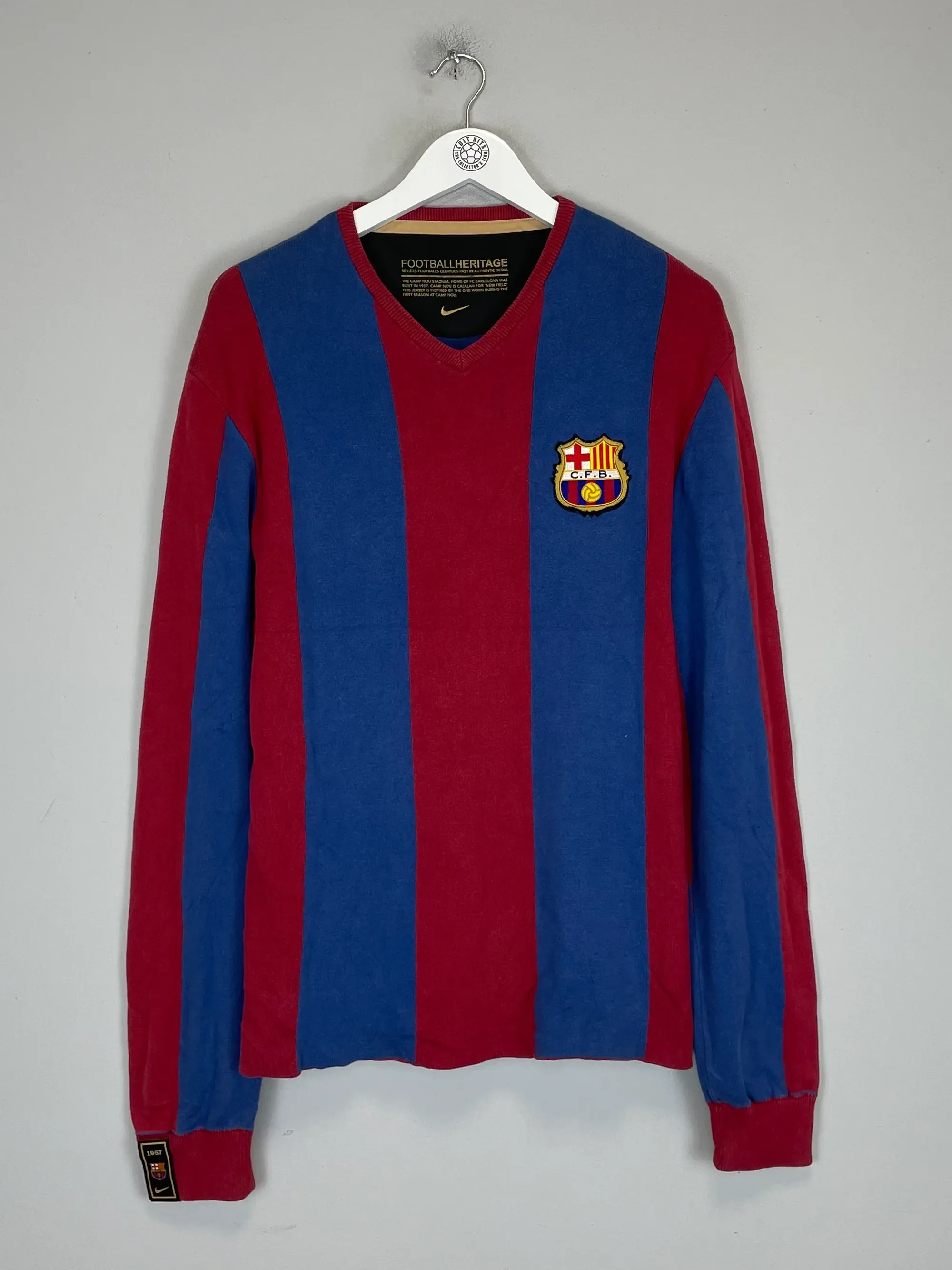 2007/08 BARCELONA HERITAGE JUMPER (M) NIKE | Cult Kits