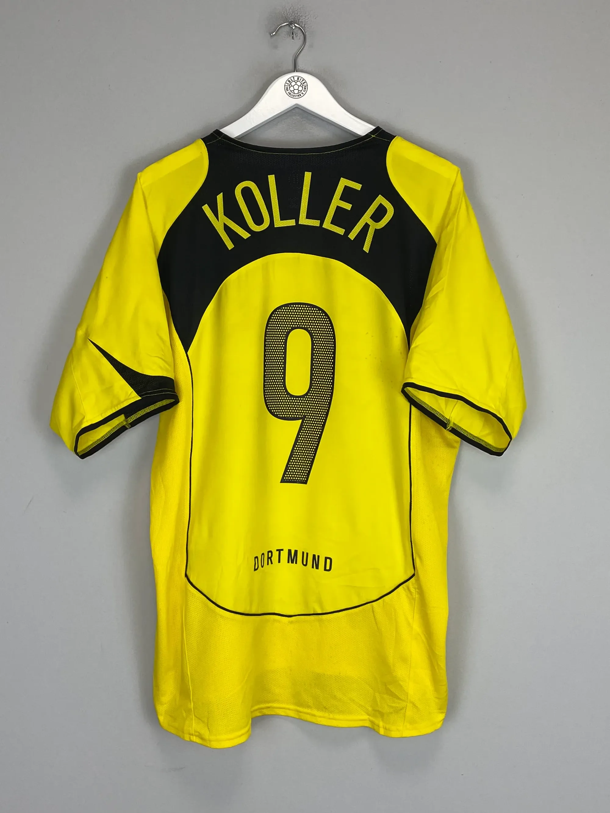 2004/05 DORTMUND KOLLER #9 HOME SHIRT (XL) NIKE | CULT KITS