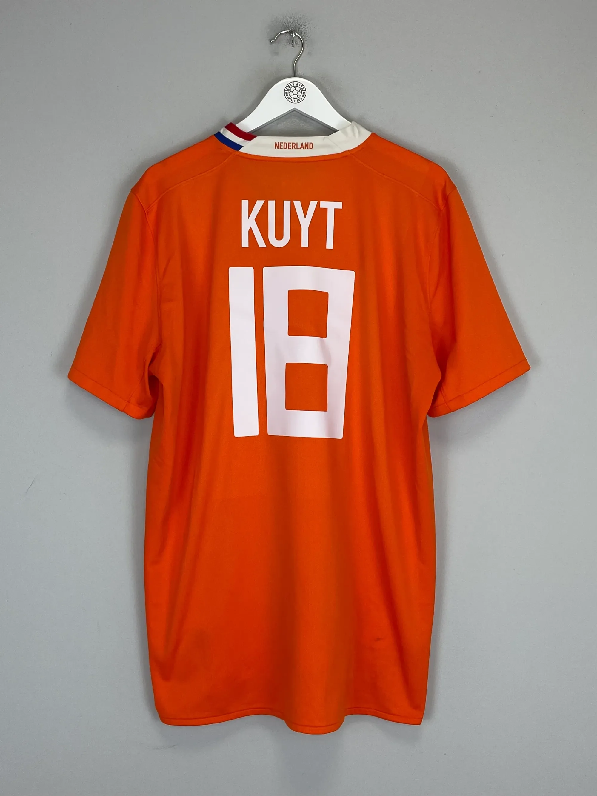 2008/10 NETHERLANDS KUYT #18 HOME SHIRT (XL) NIKE | CULT KITS