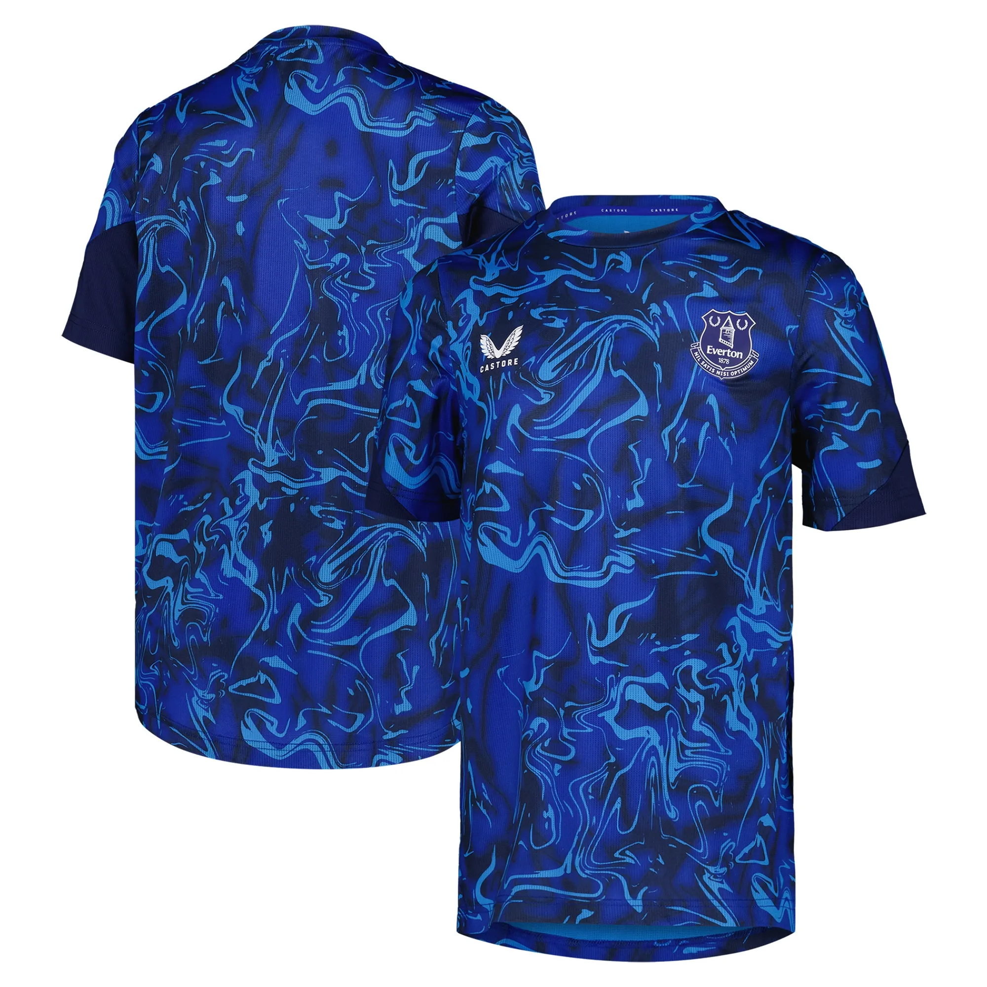 Everton Castore League Matchday Top - Navy - Kids