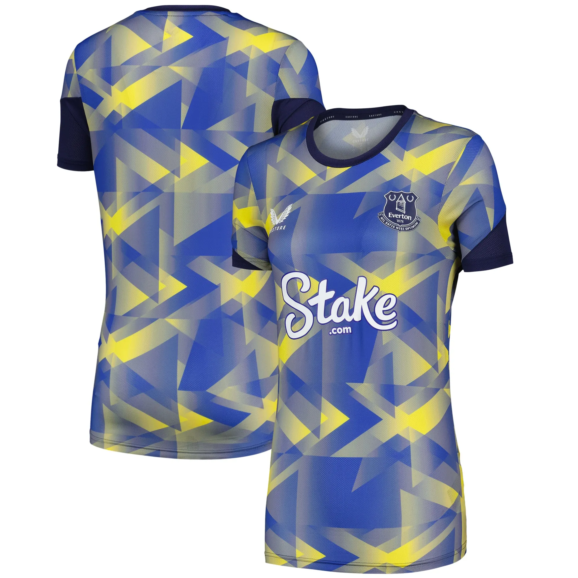 Everton Castore League Matchday Top - Yellow - Womens
