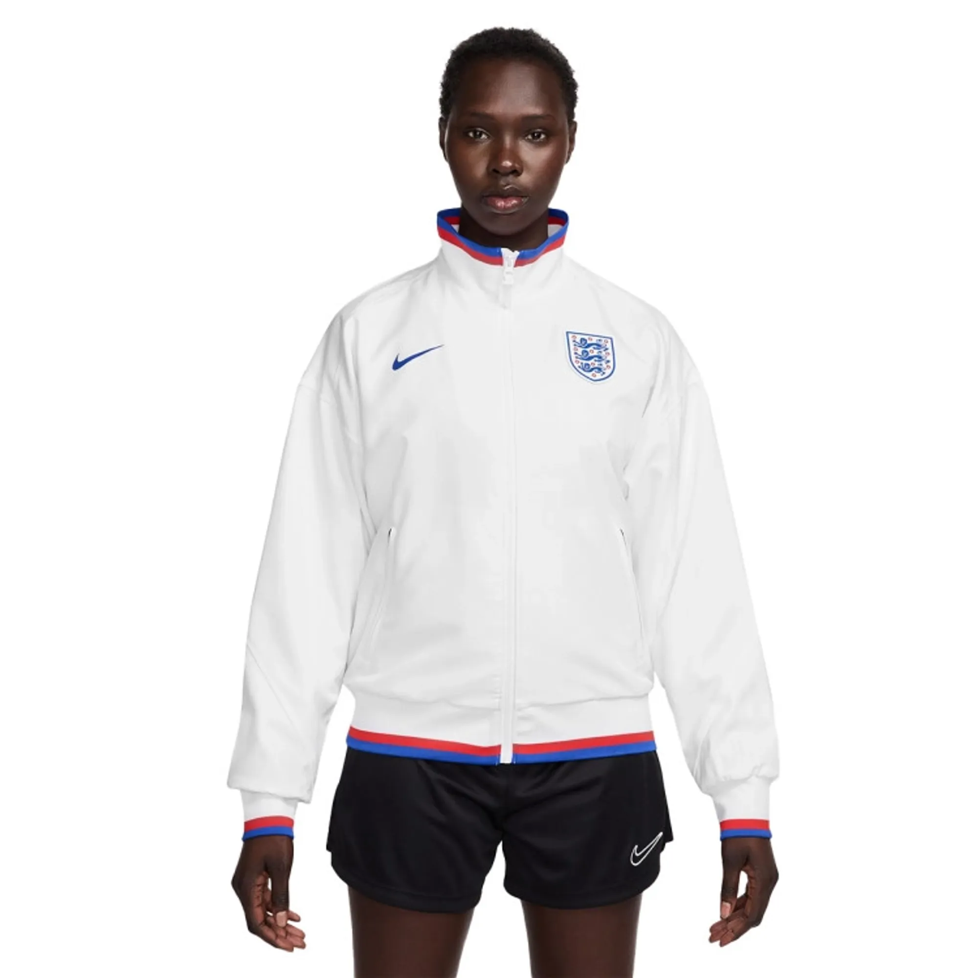 England Lionesses Nike Anthem Jacket 2025 - White - Womens