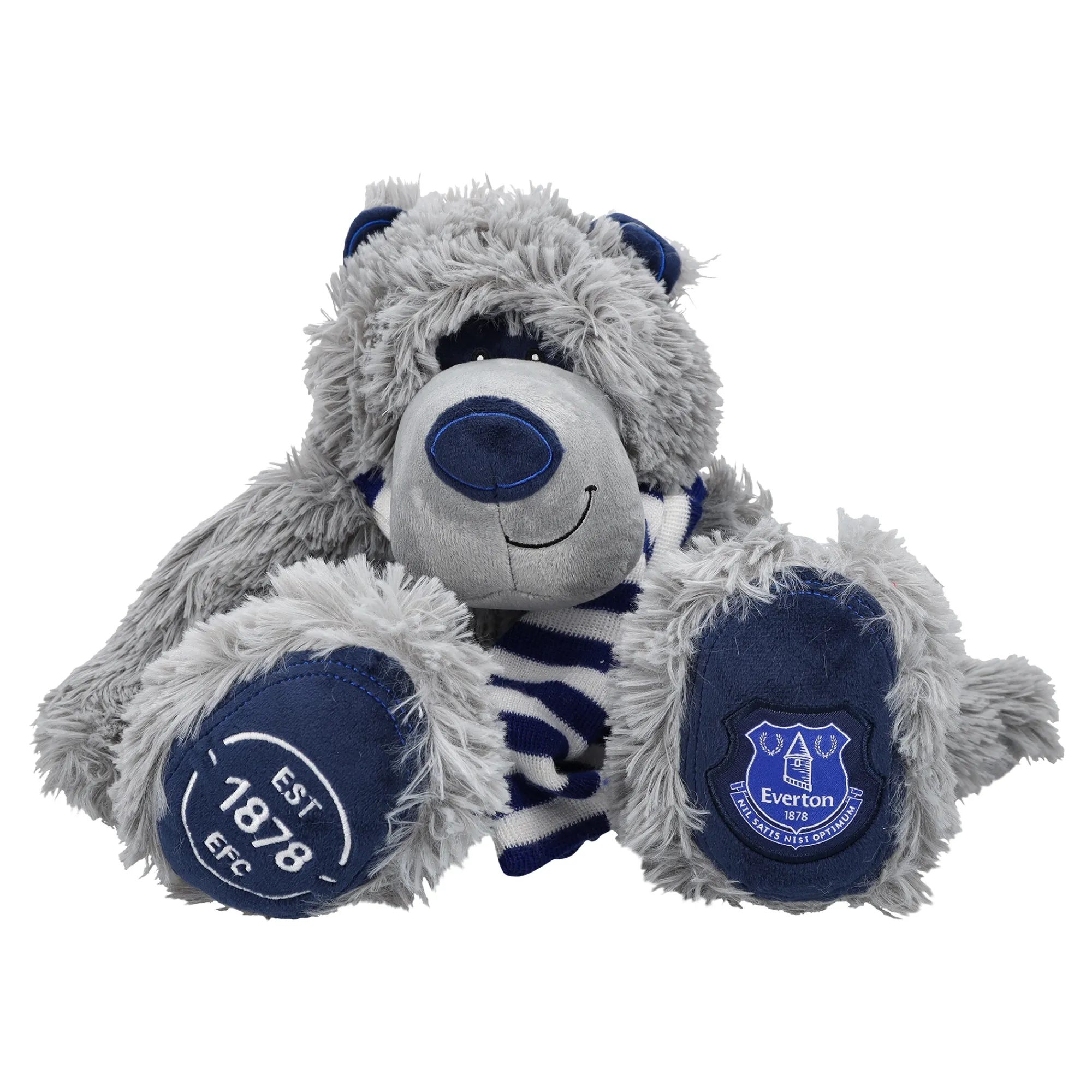 Everton Conker Bear Soft Toy - 25cm Sitting