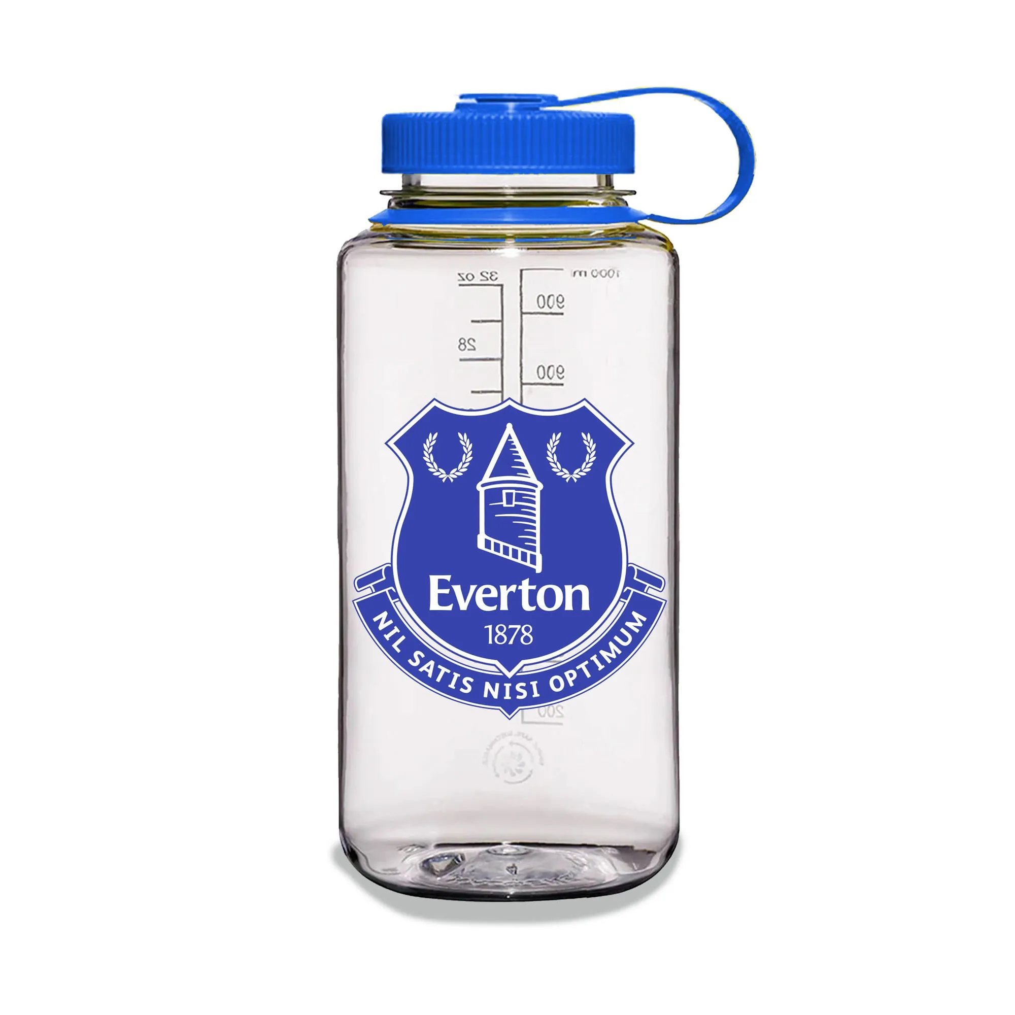 Everton Nalgene Crest Loop Top Bottle - 1L - Clear/Blue