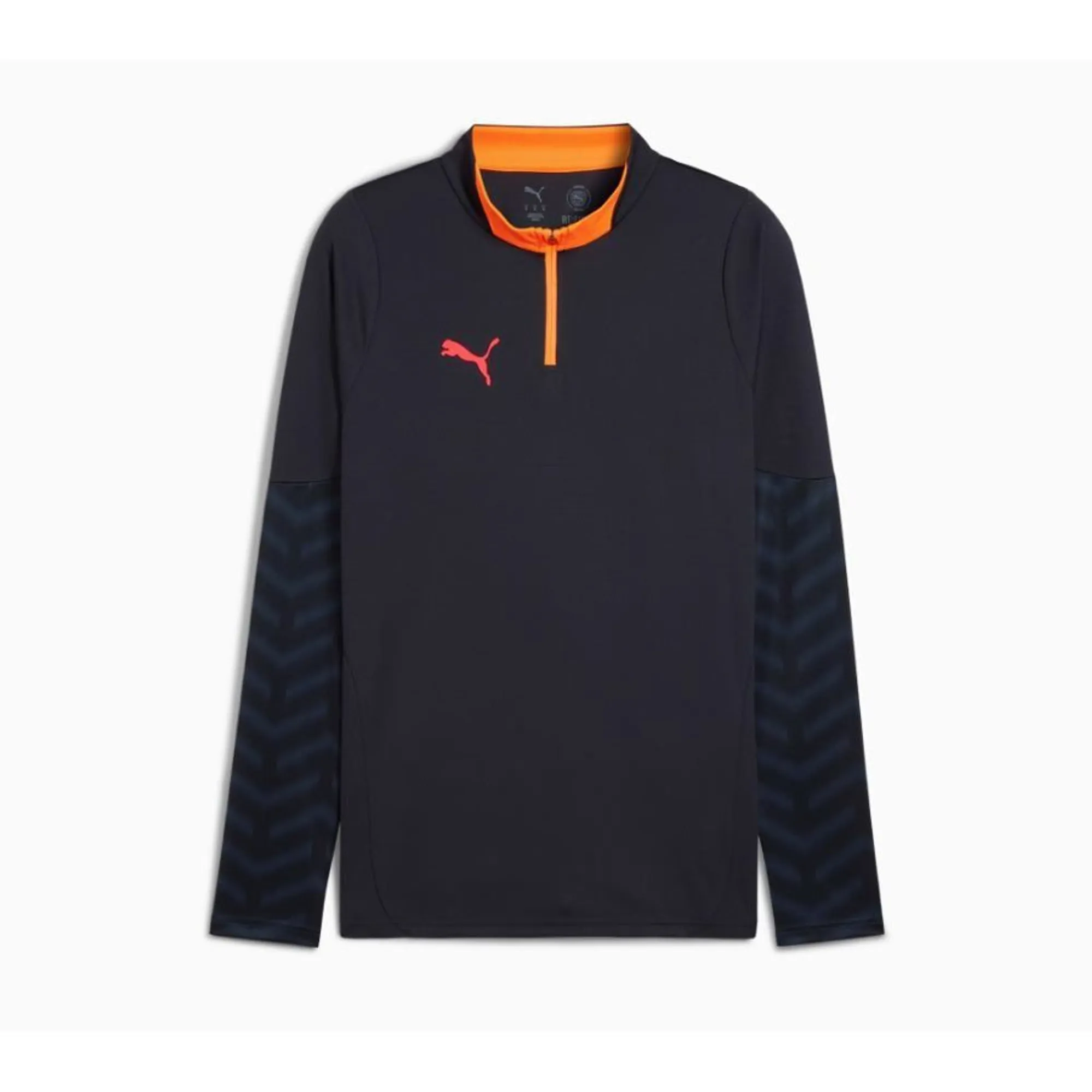 Puma Training Shirt Individualcup 1/4 Zip - ['Blue']