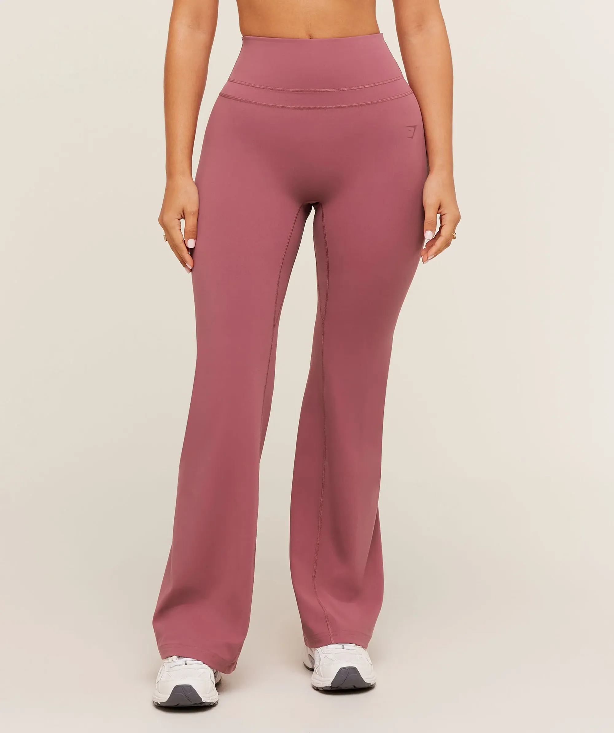  Whitney Short Flared Leggings - Reset Pink