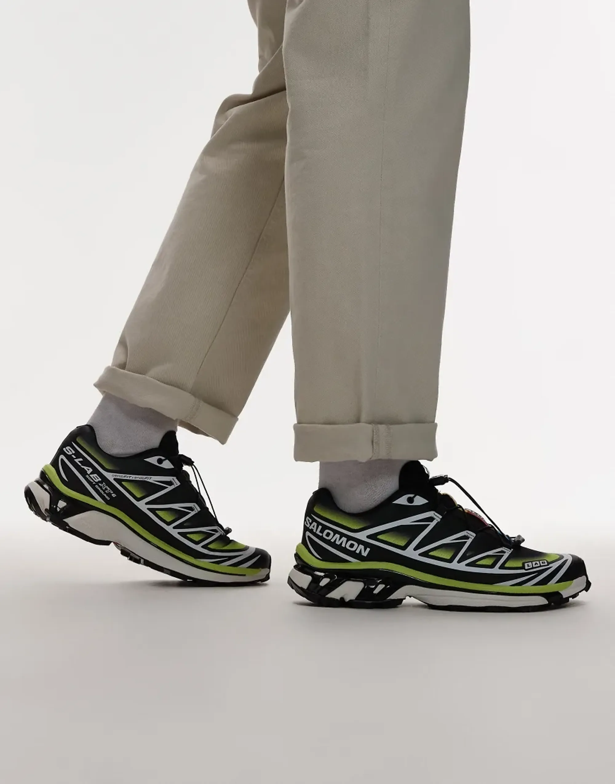 Sneakers Salomon Xt-6 Skyline Black/ Mar Bl/ Sh Grn Eur 46