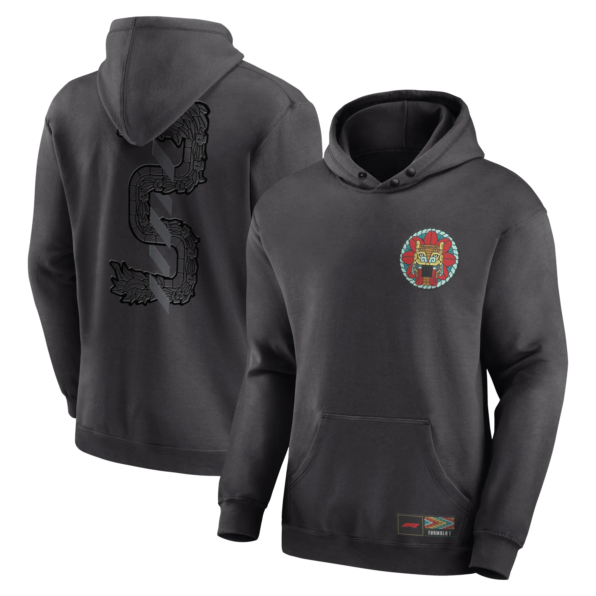 Formula 1 Mexico Grand Prix Quetzalcoatl Graphic Hoodie - Unisex