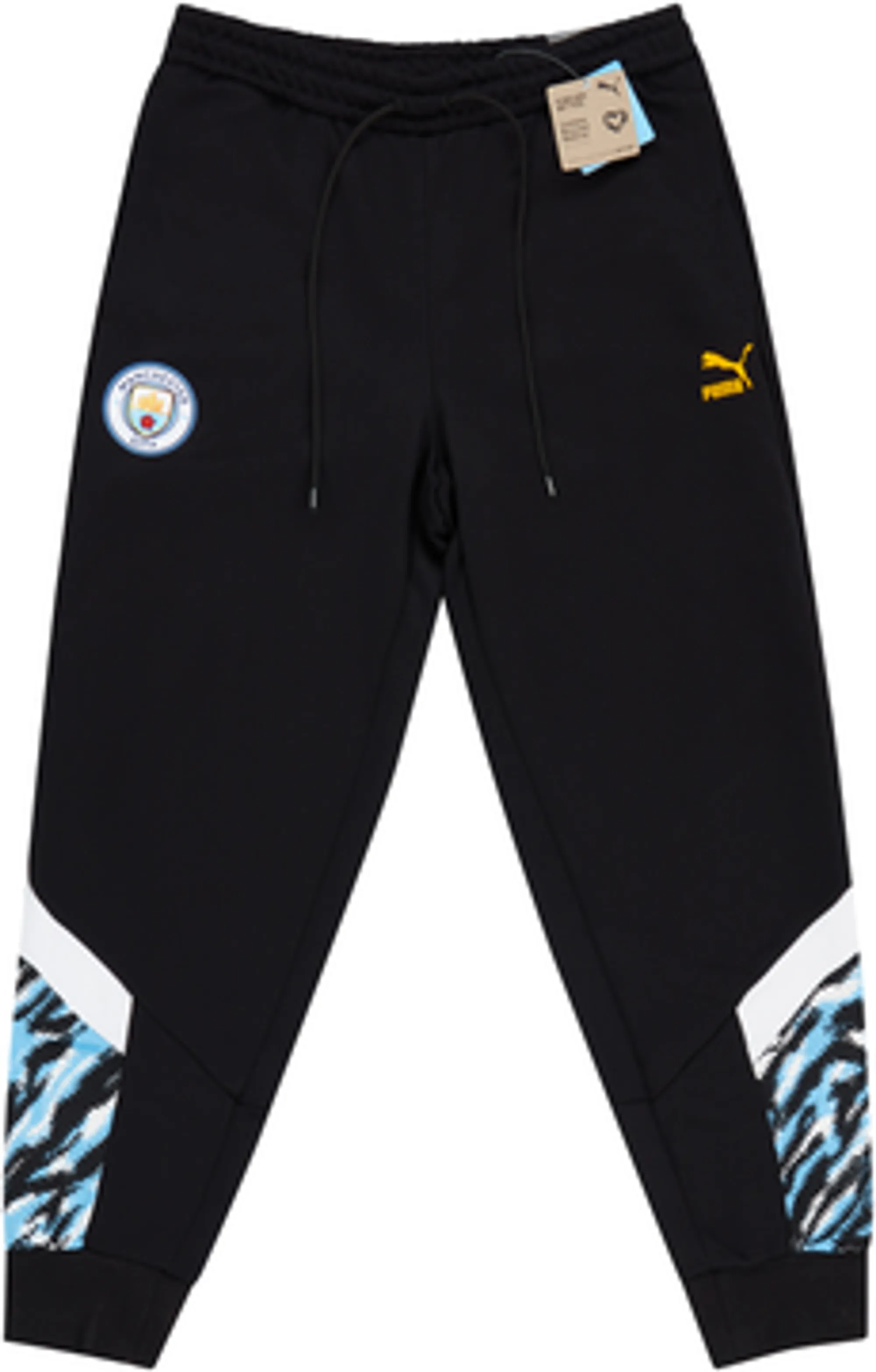 2020-21 Manchester City Puma Iconic Graphic Pants/Bottoms (L)