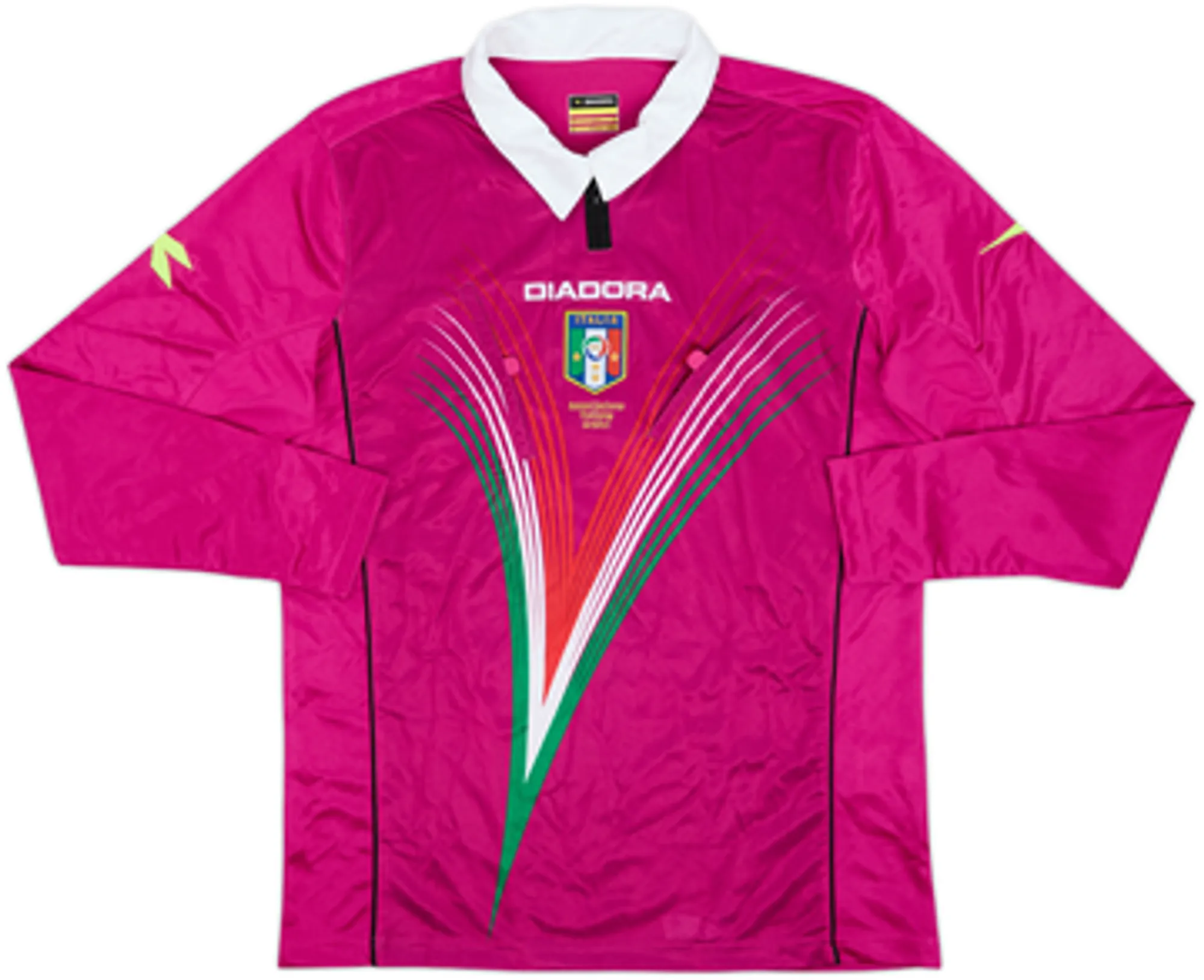 Diadora Italy Mens LS Home Shirt 2012