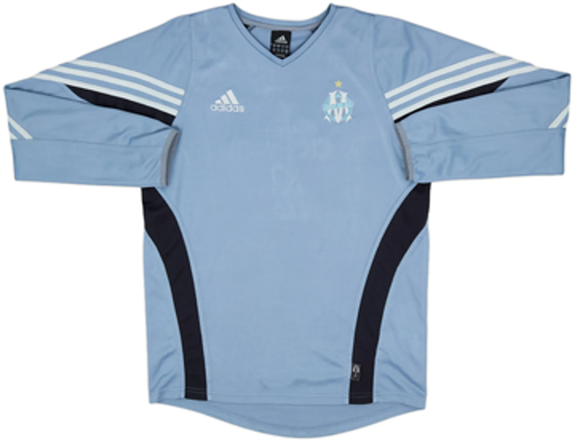 adidas Marseille Mens LS Home Shirt 2003/04