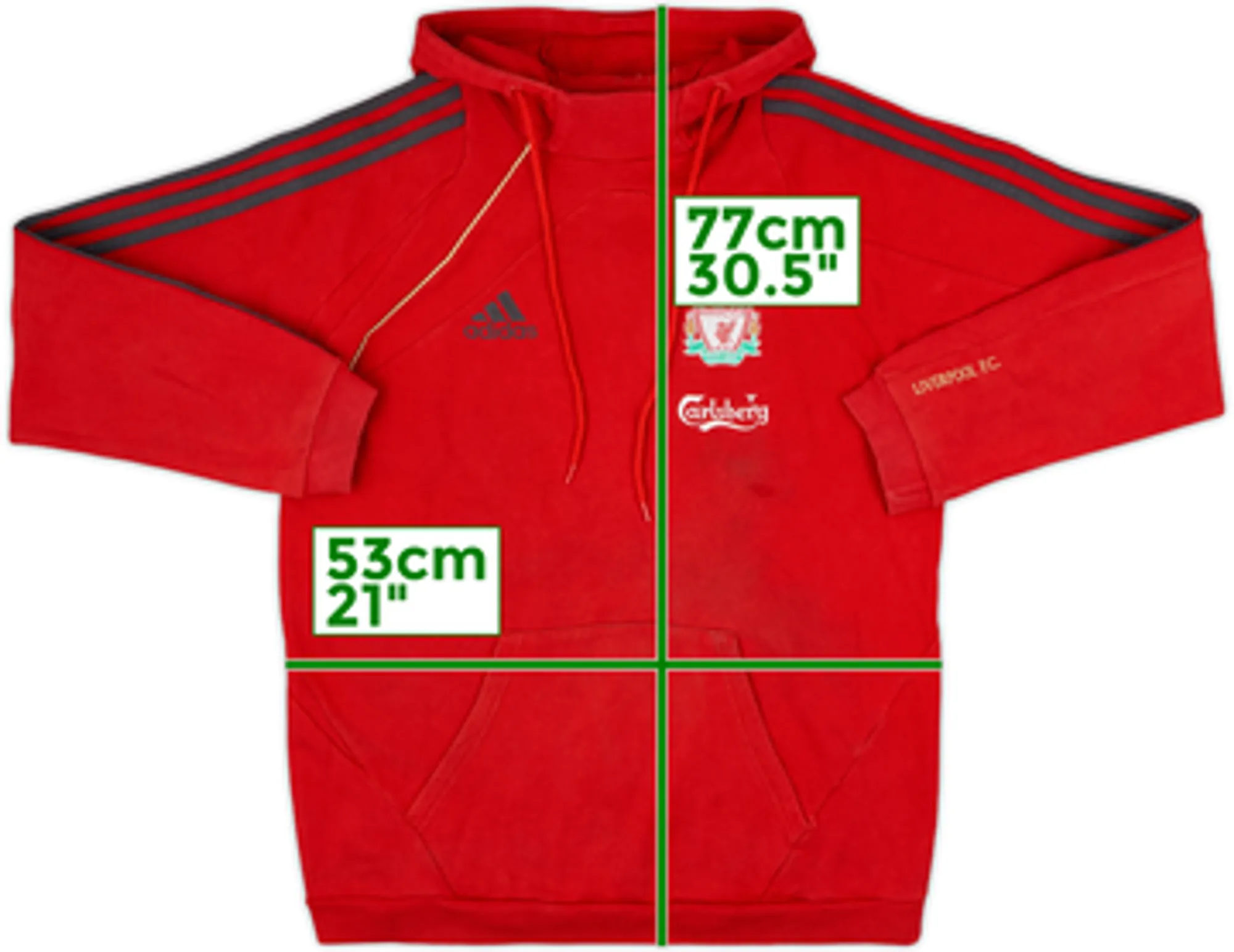 adidas Liverpool Mens SS Home Shirt 2009/10