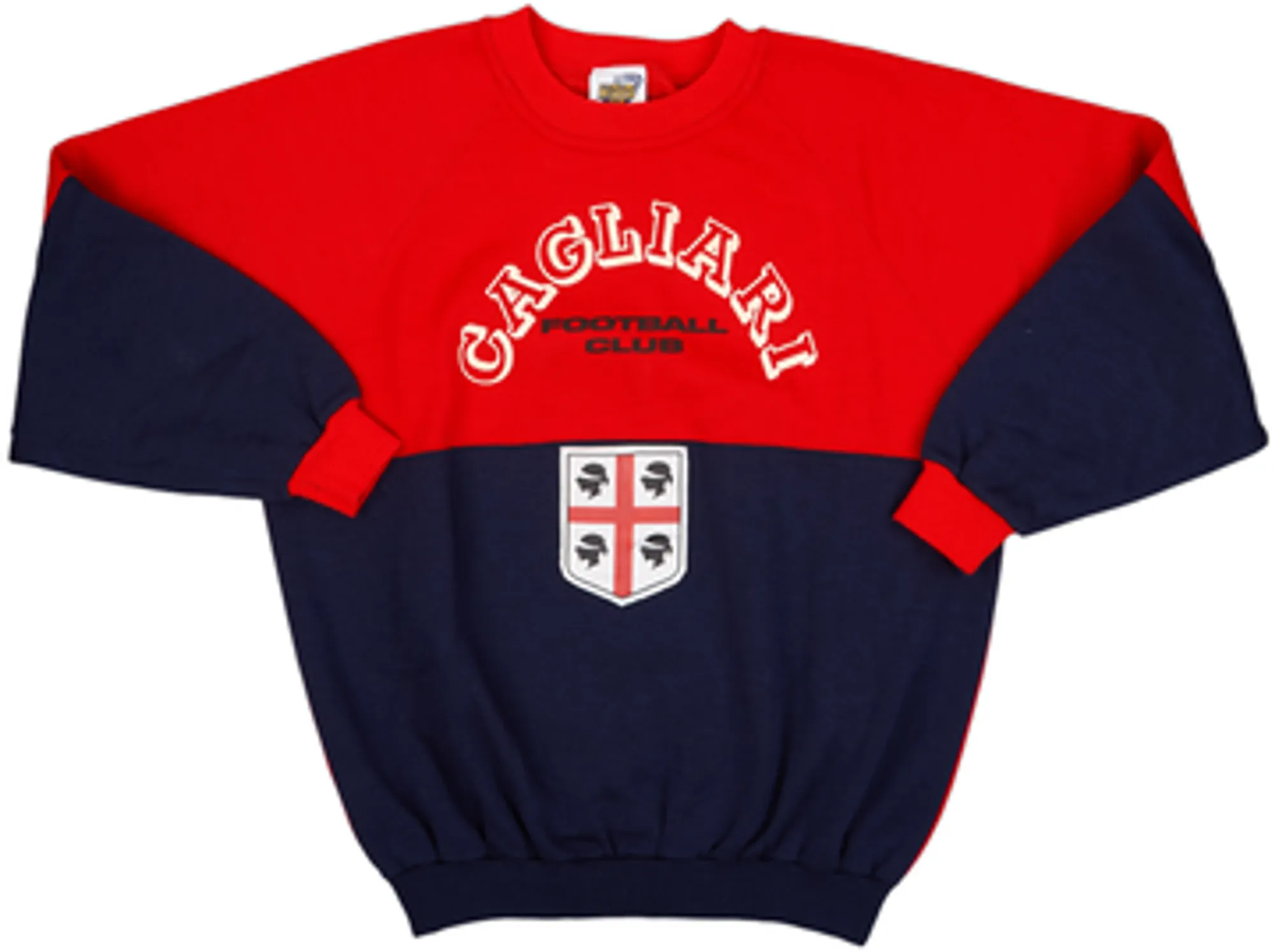 Hoodies/Sweat Tops Cagliari Mens SS Home Shirt 1990/91