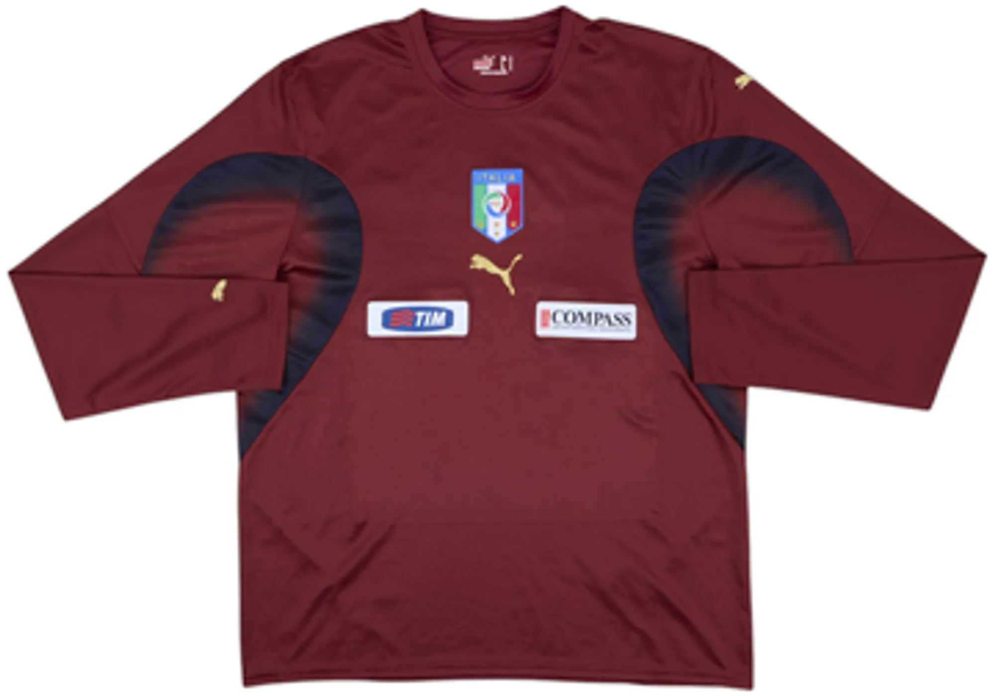 Puma Italy Mens LS Home Shirt 2006