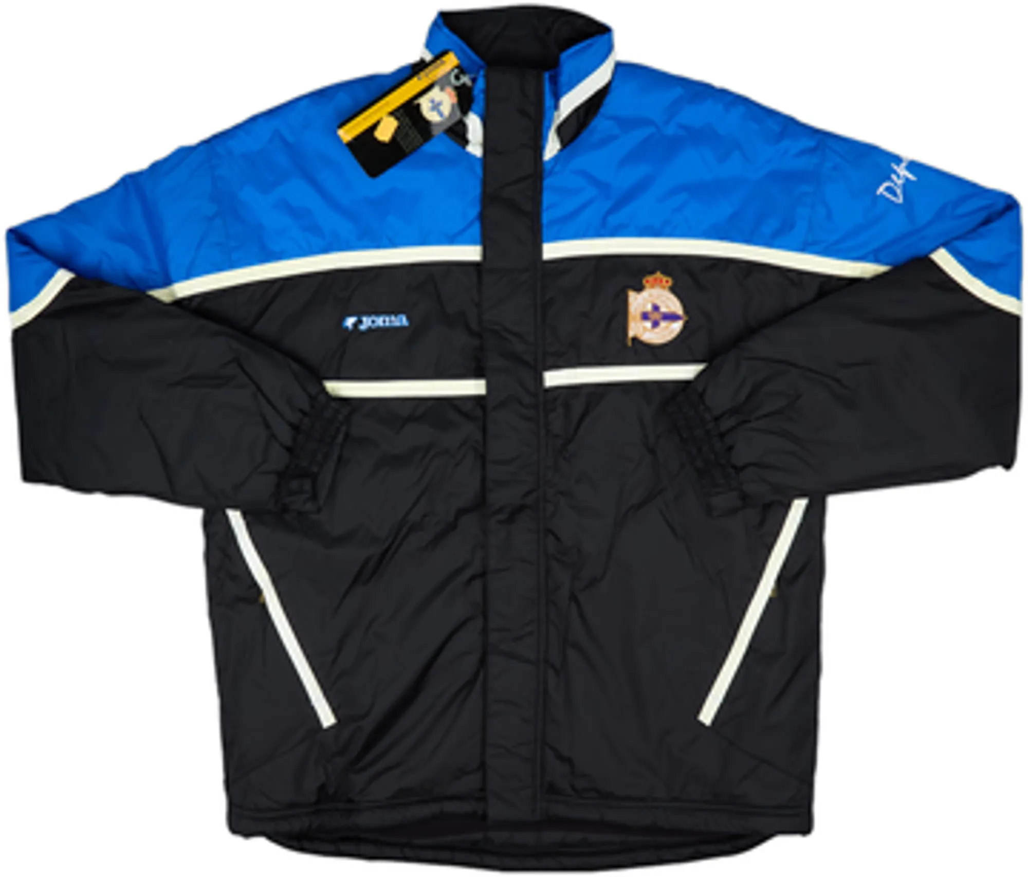 2006-07 Deportivo de La Coruna Joma Padded Bench Coat (L)
