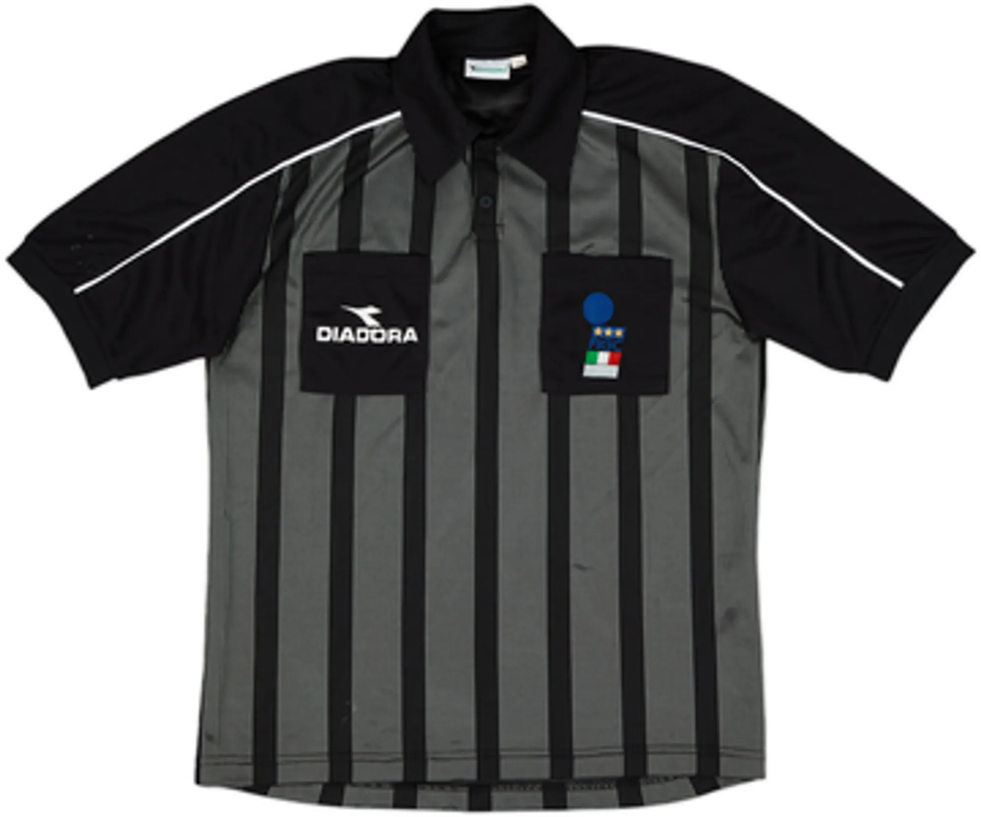Diadora Italy Mens SS Home Shirt 1999
