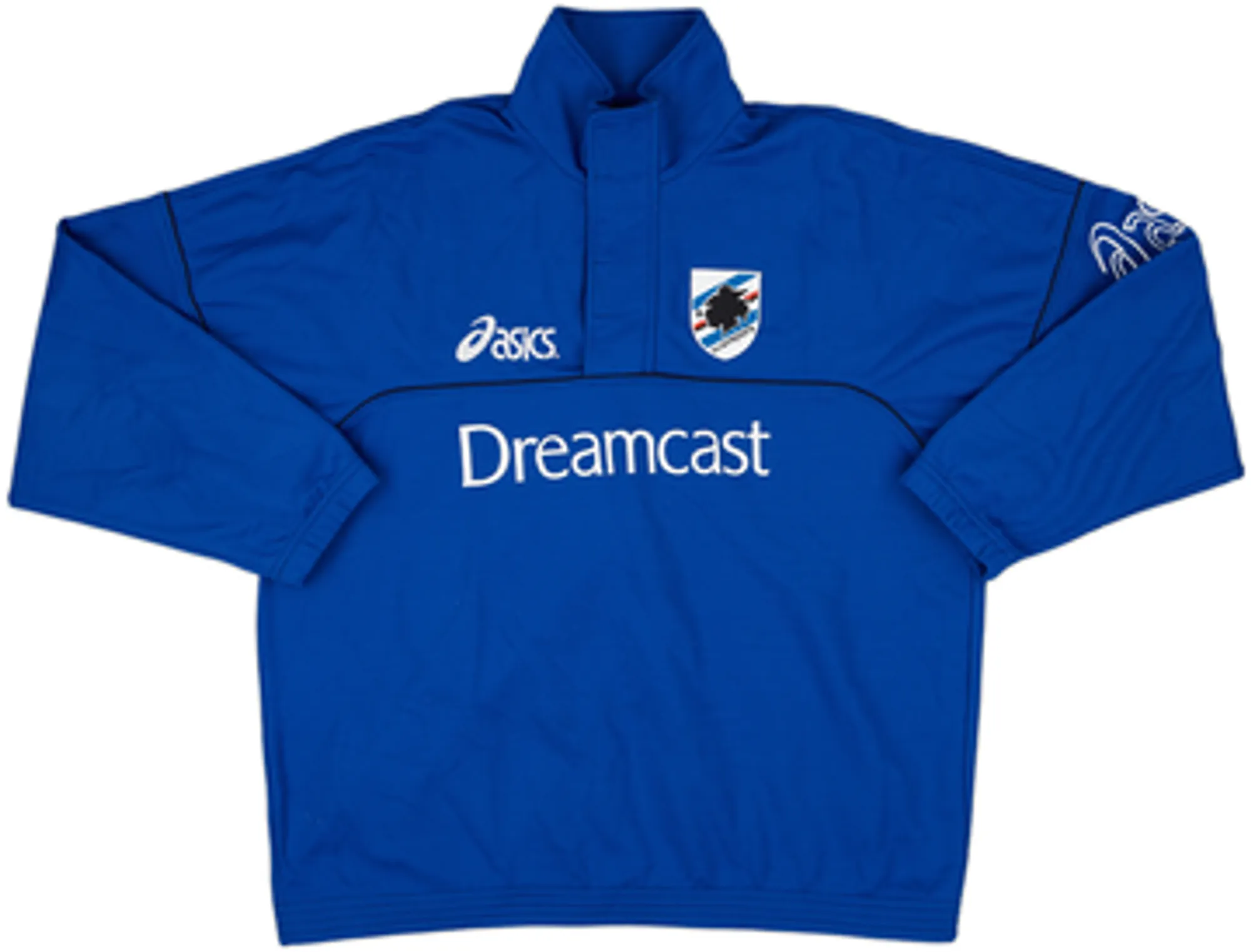 Asics Sampdoria Mens SS Home Shirt 2000/01