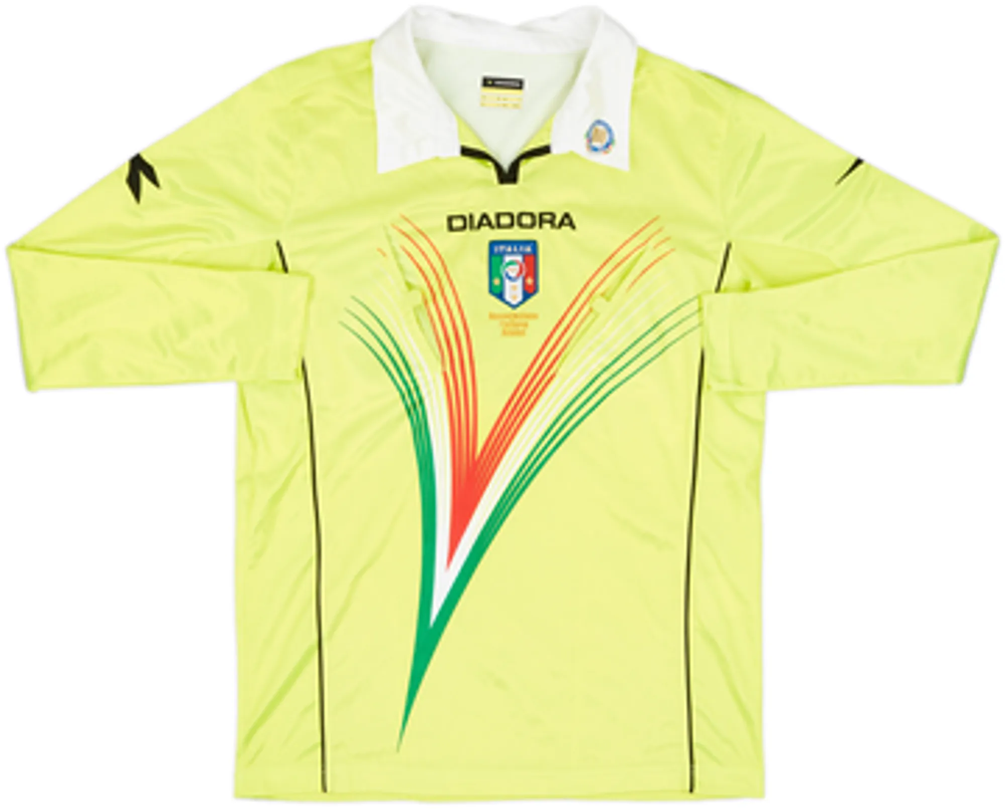 Diadora Italy Mens LS Home Shirt 2011