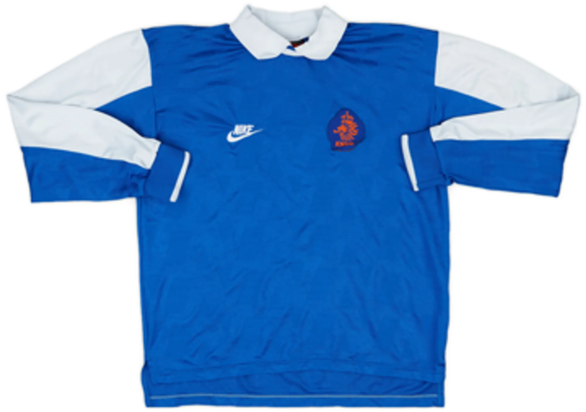 Nike Netherlands Mens LS Player Issue Home Shirt 1997