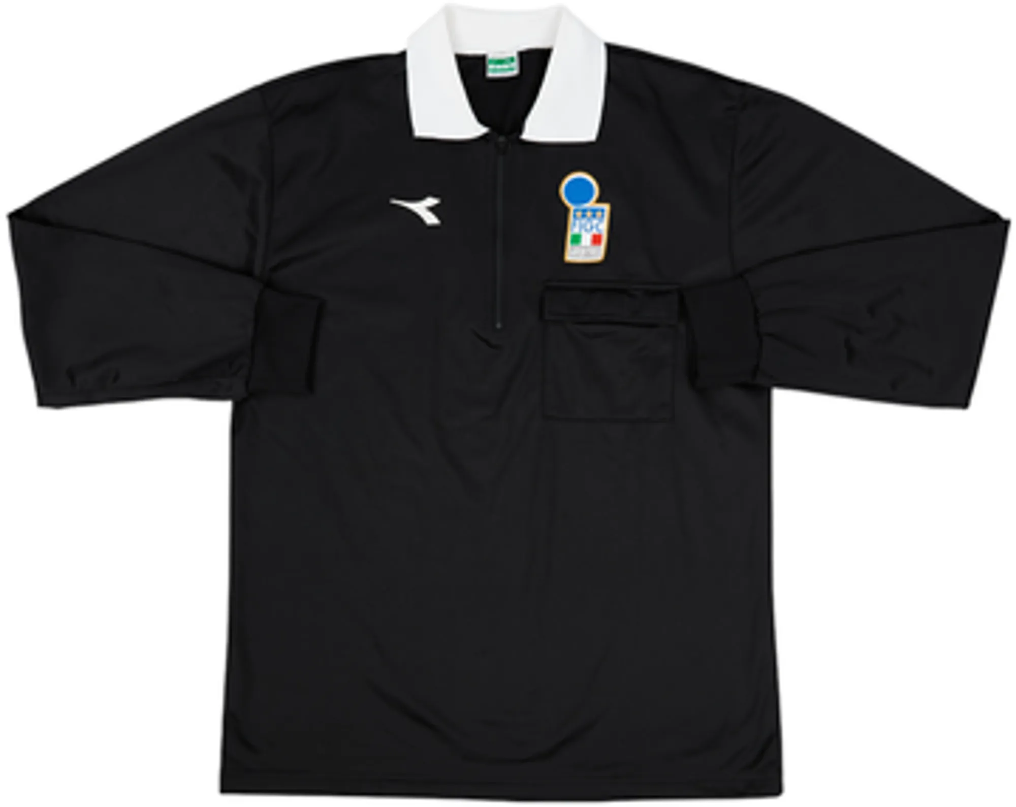 Diadora Italy Mens LS Home Shirt 1990