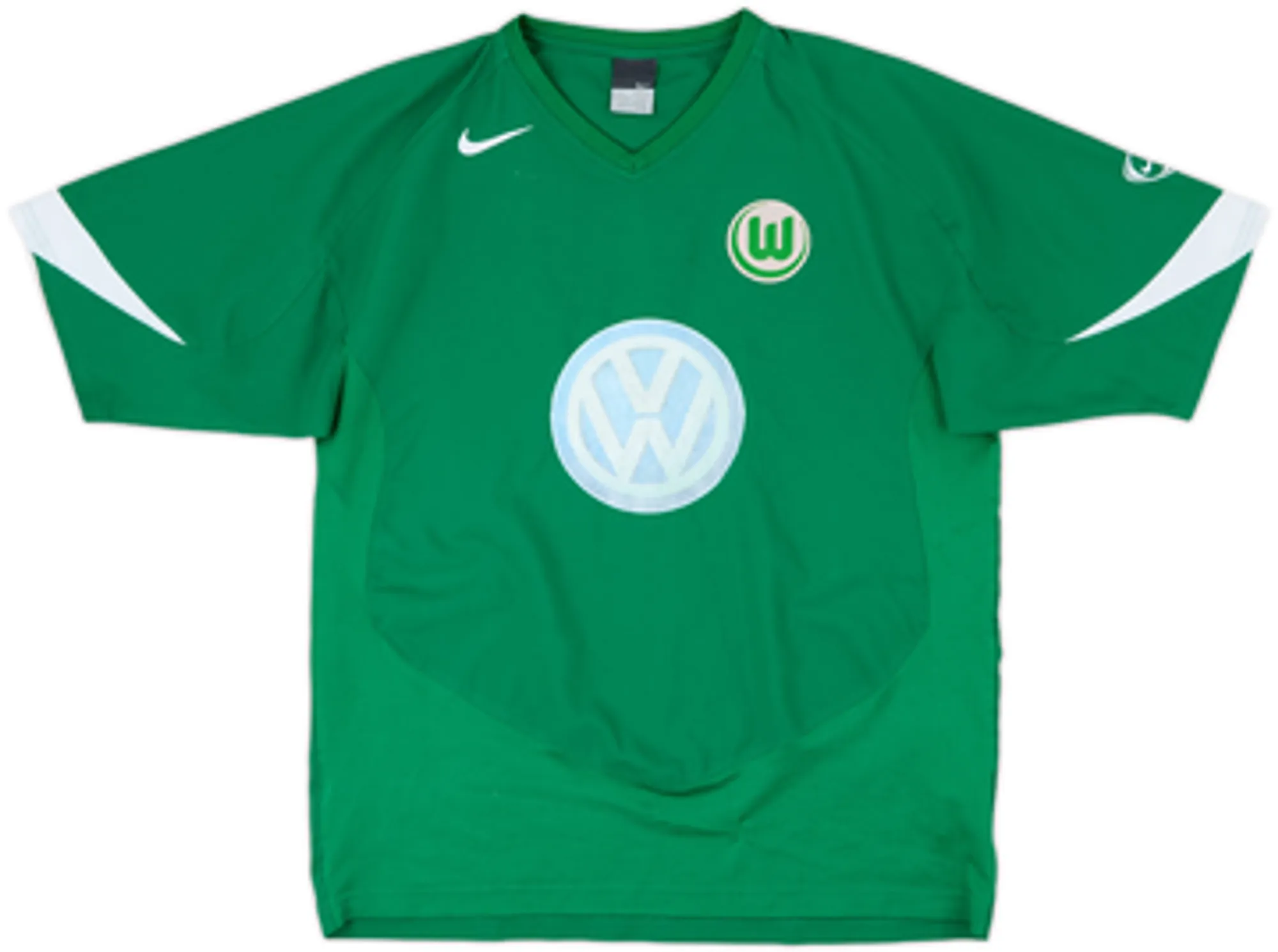 Nike Wolfsburg Mens SS Home Shirt 2005/06
