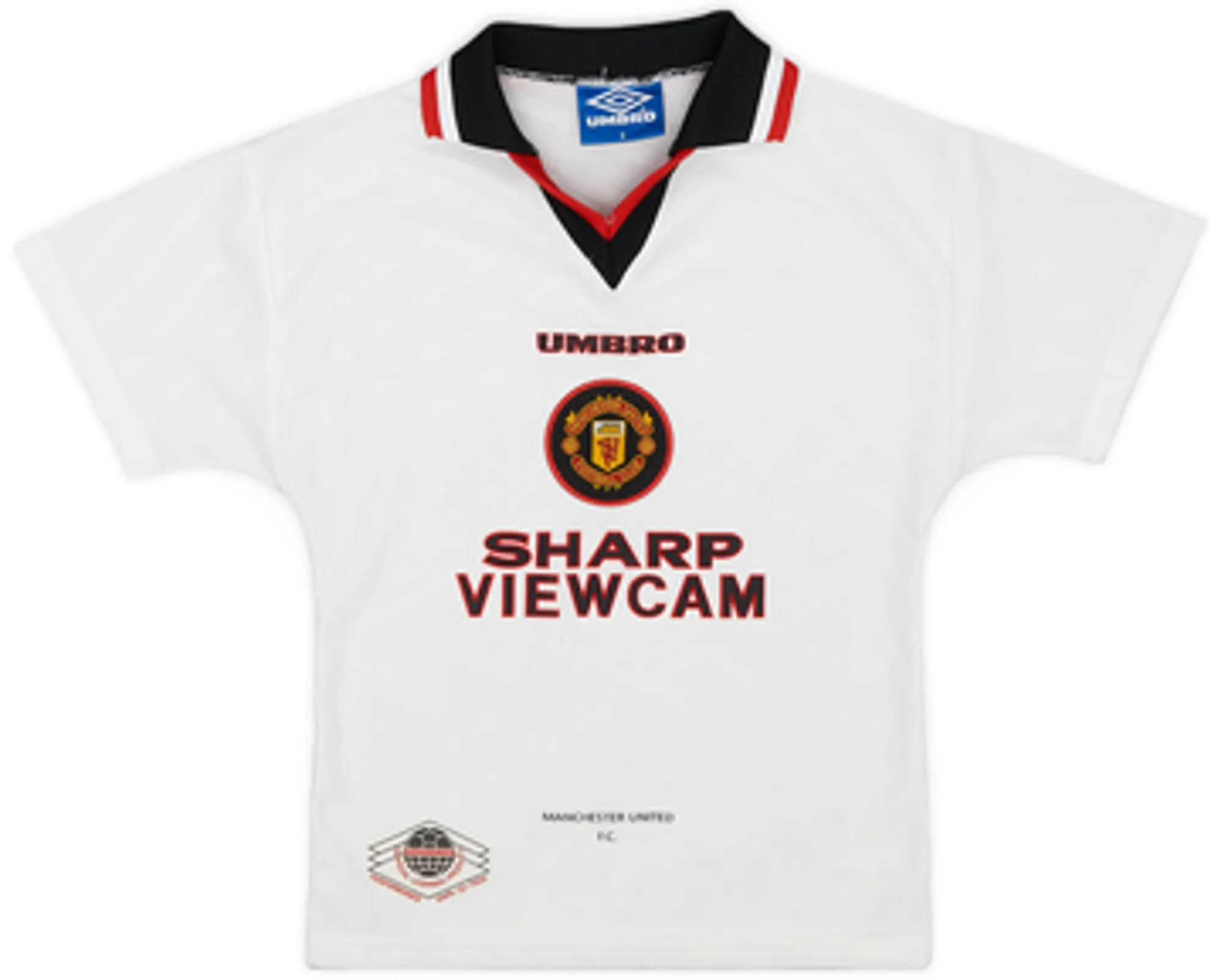 Umbro Manchester United Boys SS Away Shirt 1996/97
