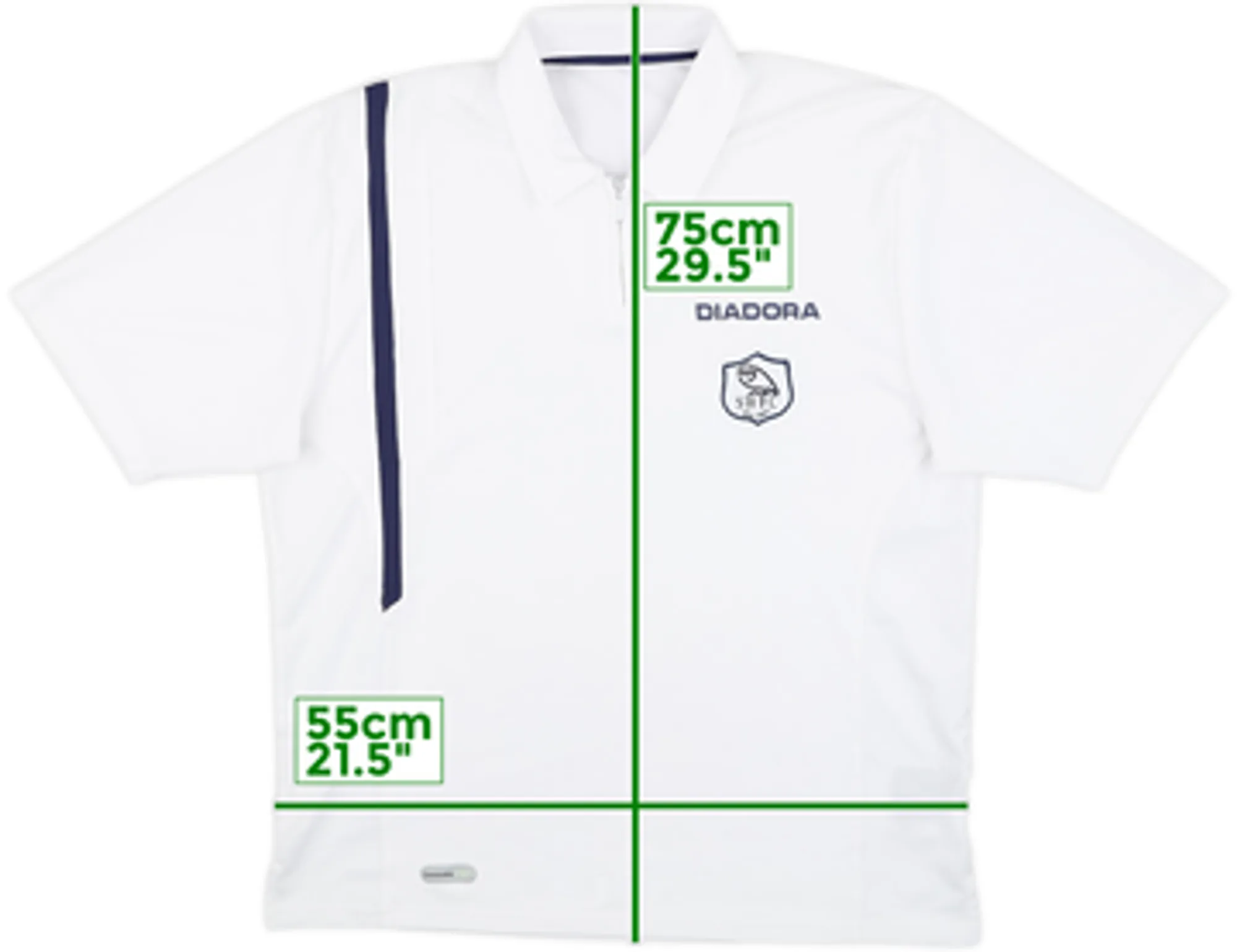 Diadora Sheffield Wednesday Mens SS Home Shirt 2005/06