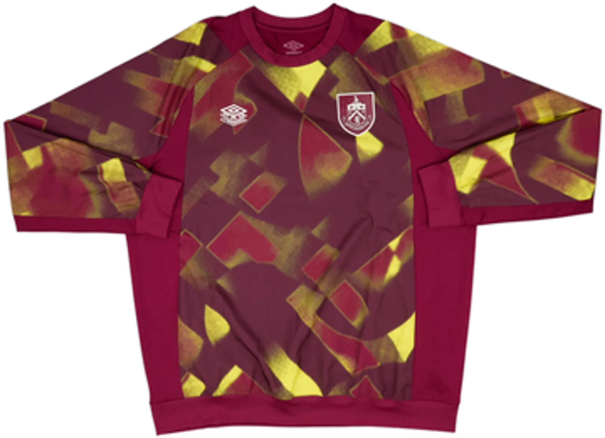 Umbro Burnley Mens SS Home Shirt 2021/22