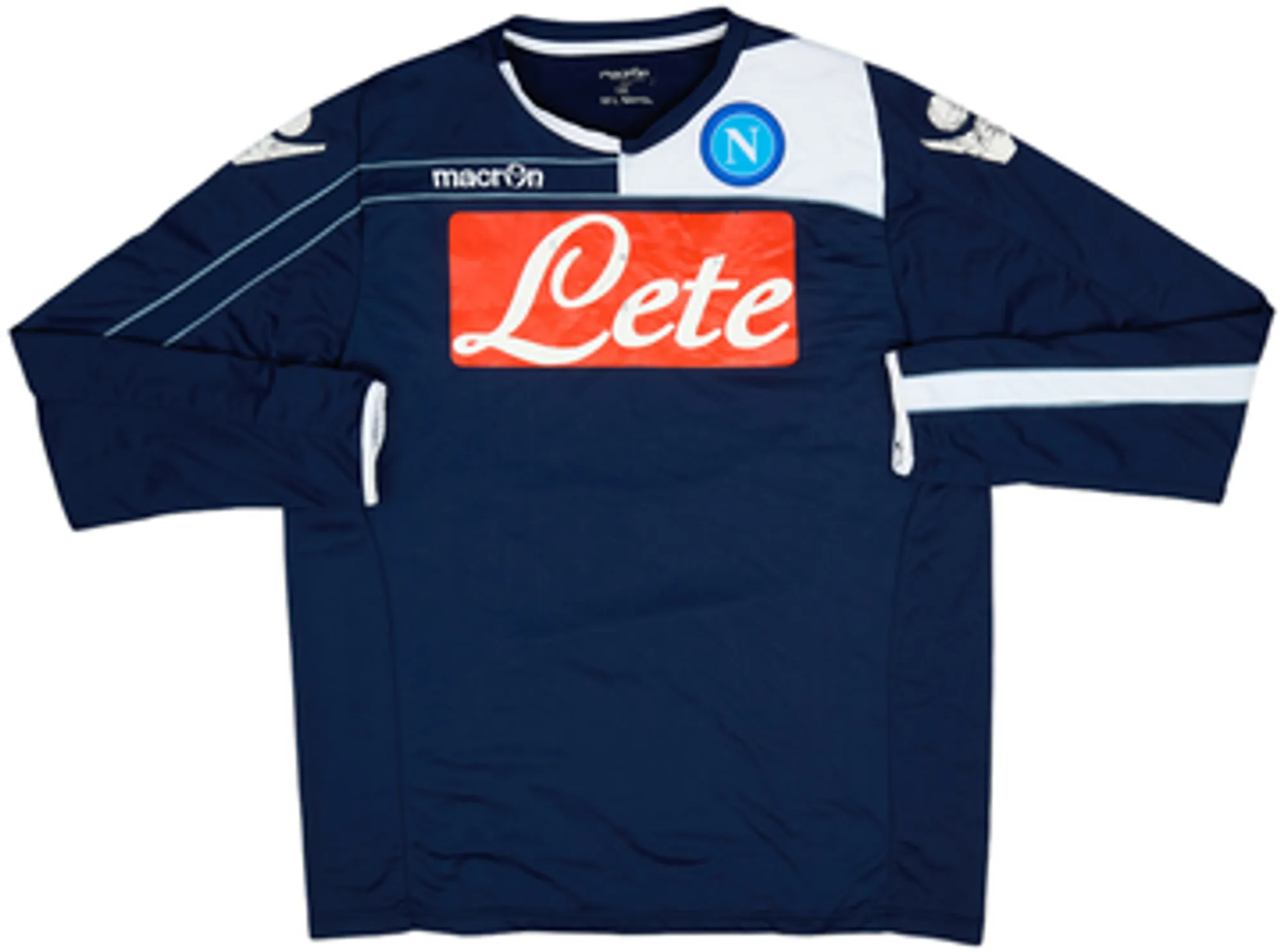 Macron Napoli Mens SS Home Shirt 2011/12