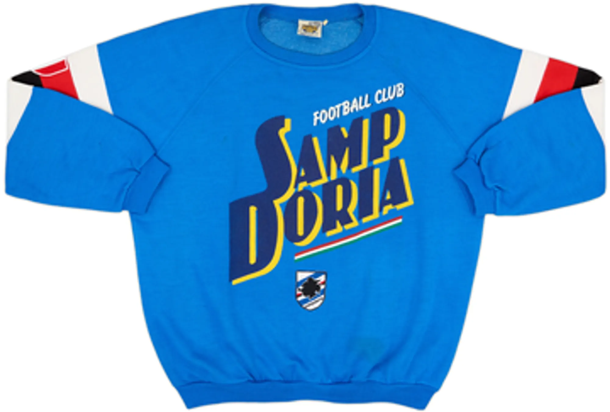 Hoodies/Sweat Tops Sampdoria Mens SS Home Shirt 1990/91