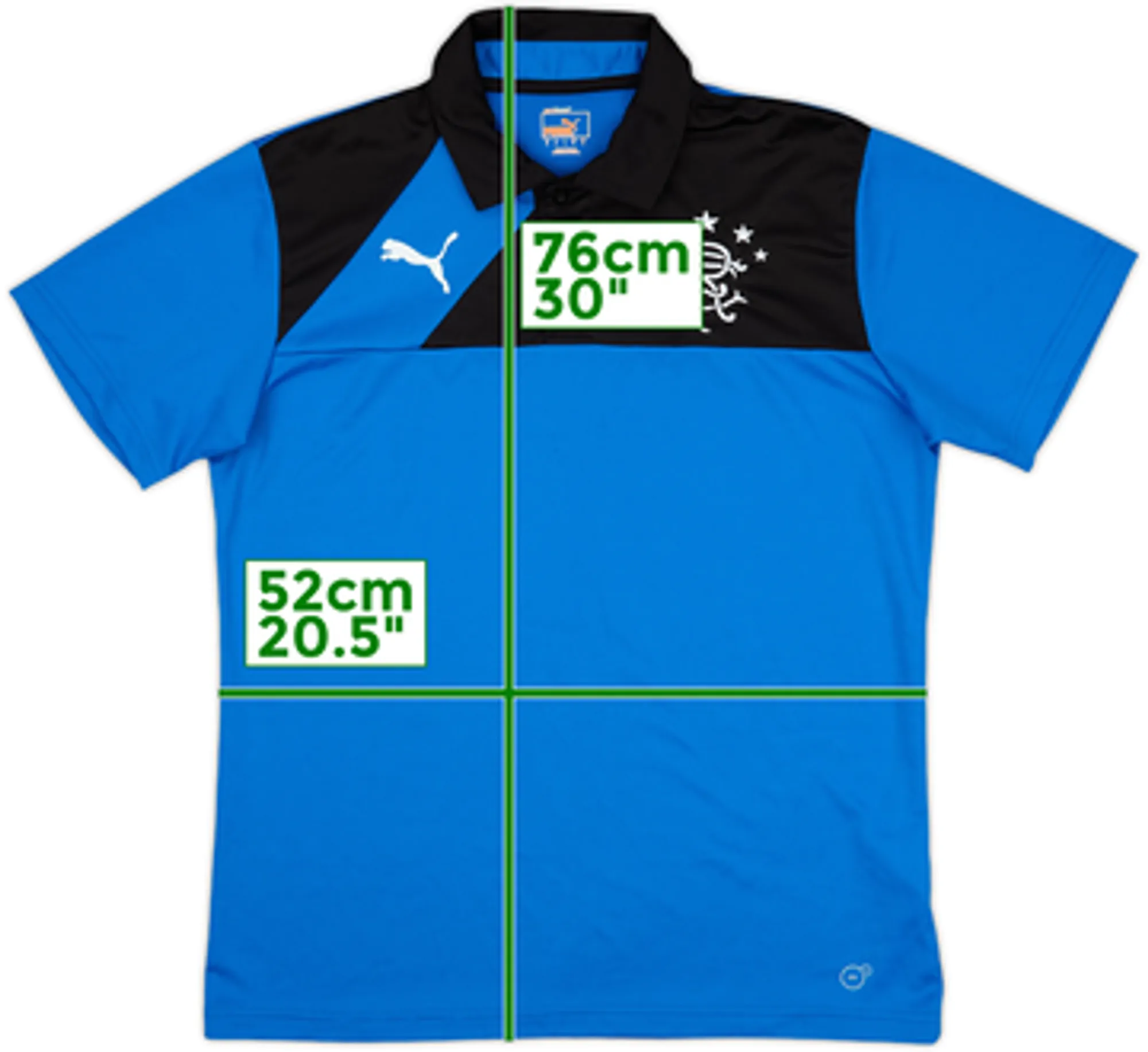 Umbro Rangers Mens SS Home Shirt 2013/14