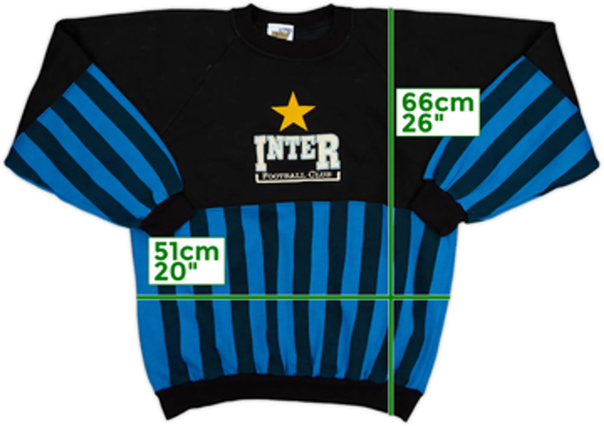 Hoodies/Sweat Tops Inter Milan Mens SS Home Shirt 1990/91