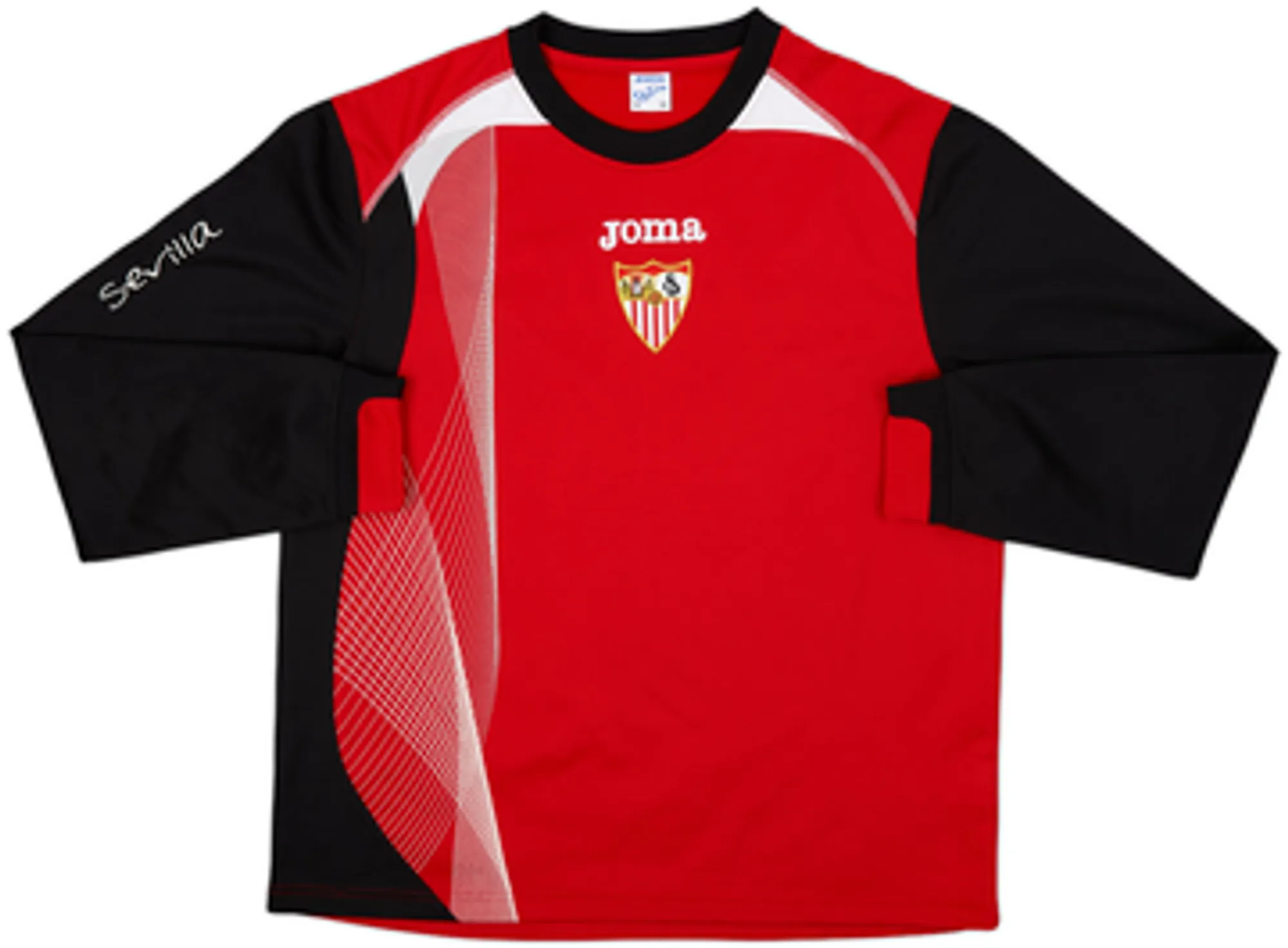 Joma Sevilla Mens SS Home Shirt 2004/05