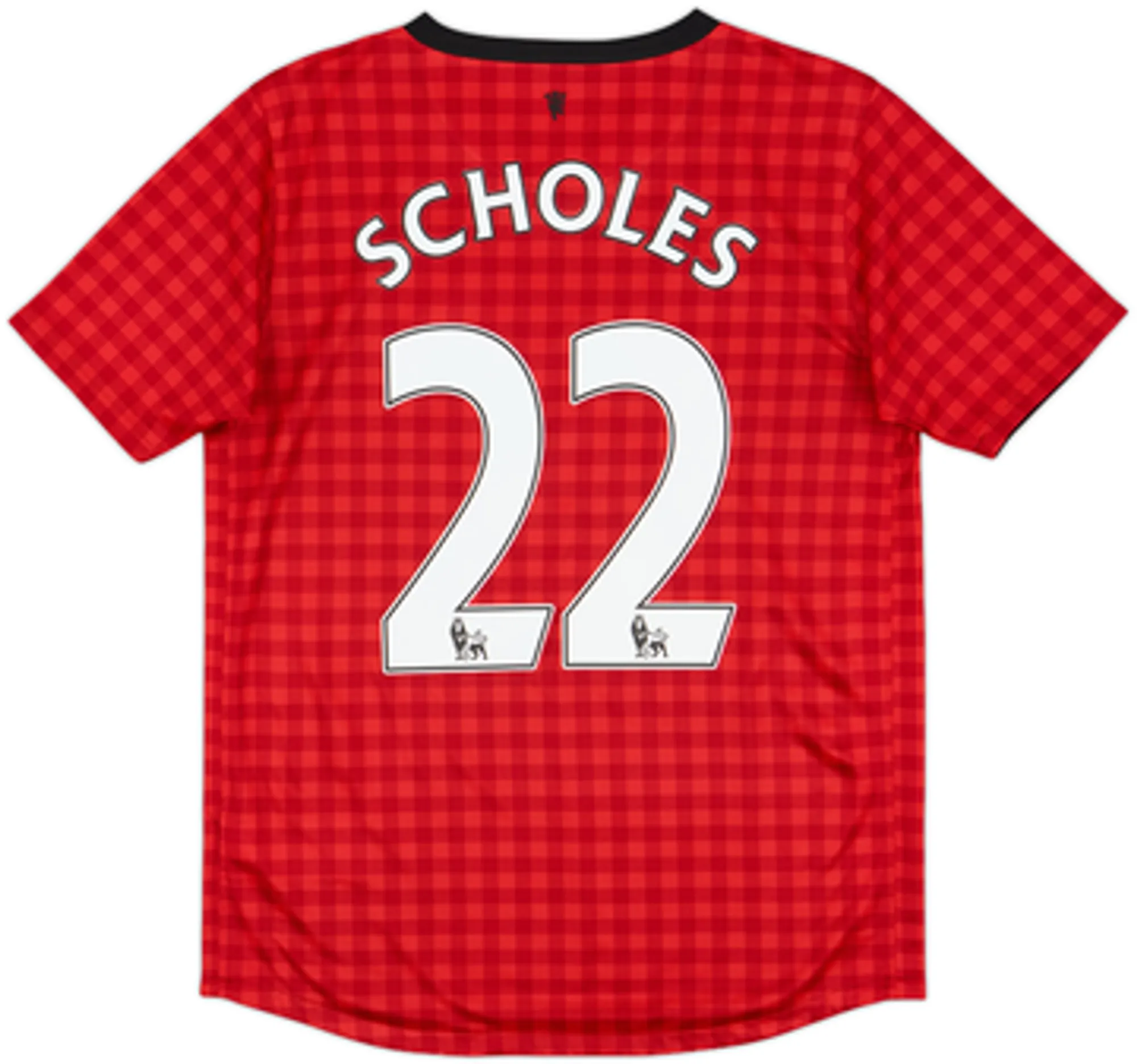 Nike Manchester United Boys SS Home Shirt 2012/13