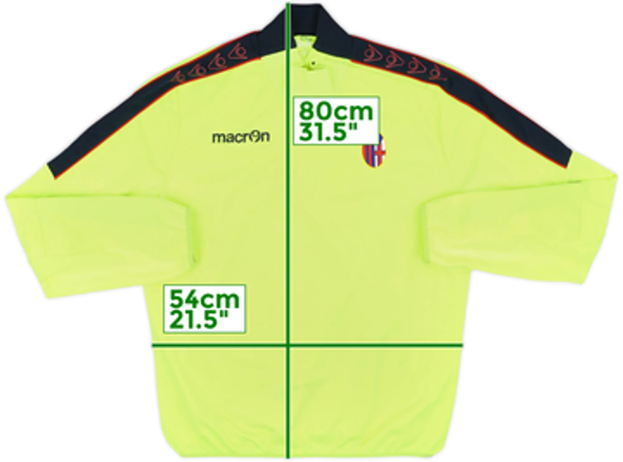 Macron Bologna Mens SS Home Shirt 2016/17