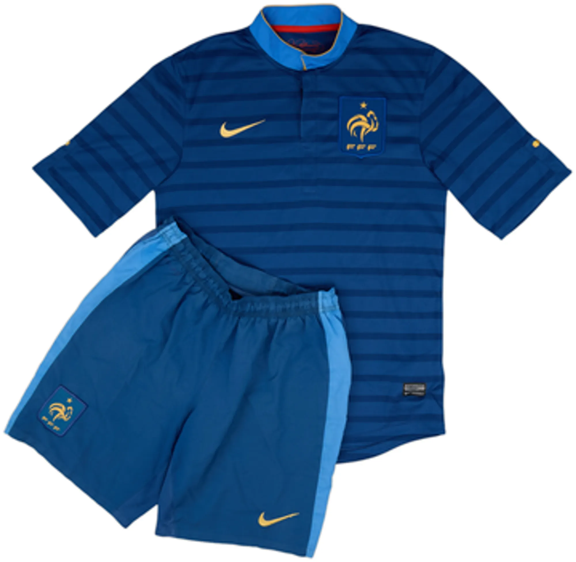Nike France Mens SS Home Mini Kit 2012